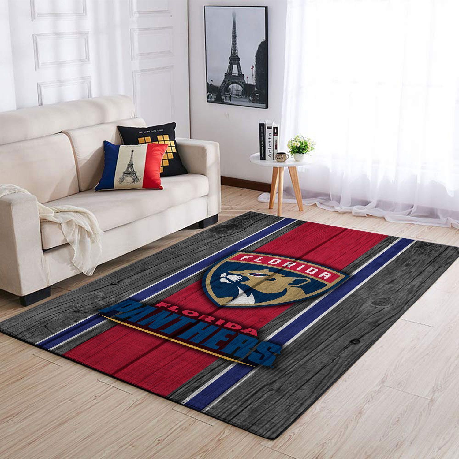 Florida Panthers Nhl Team Logo Style Nice Gift Home Decor Rectangle Area Rug - Indoor Outdoor Rugs