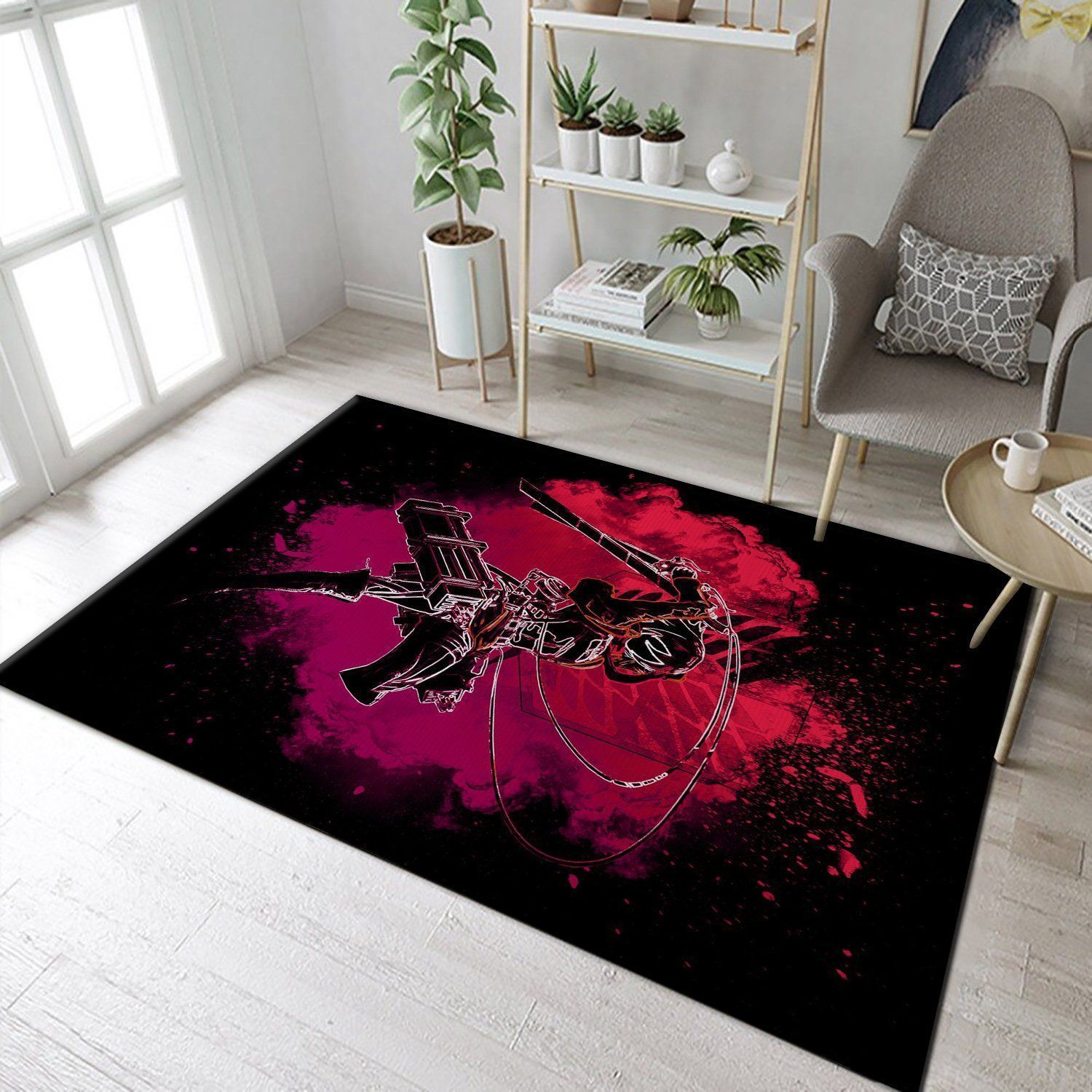 Soul Of The Ackerman Clan Anime Hero Area Rug, Gift for fans, Family Gift US Decor - Indoor Outdoor Rugs