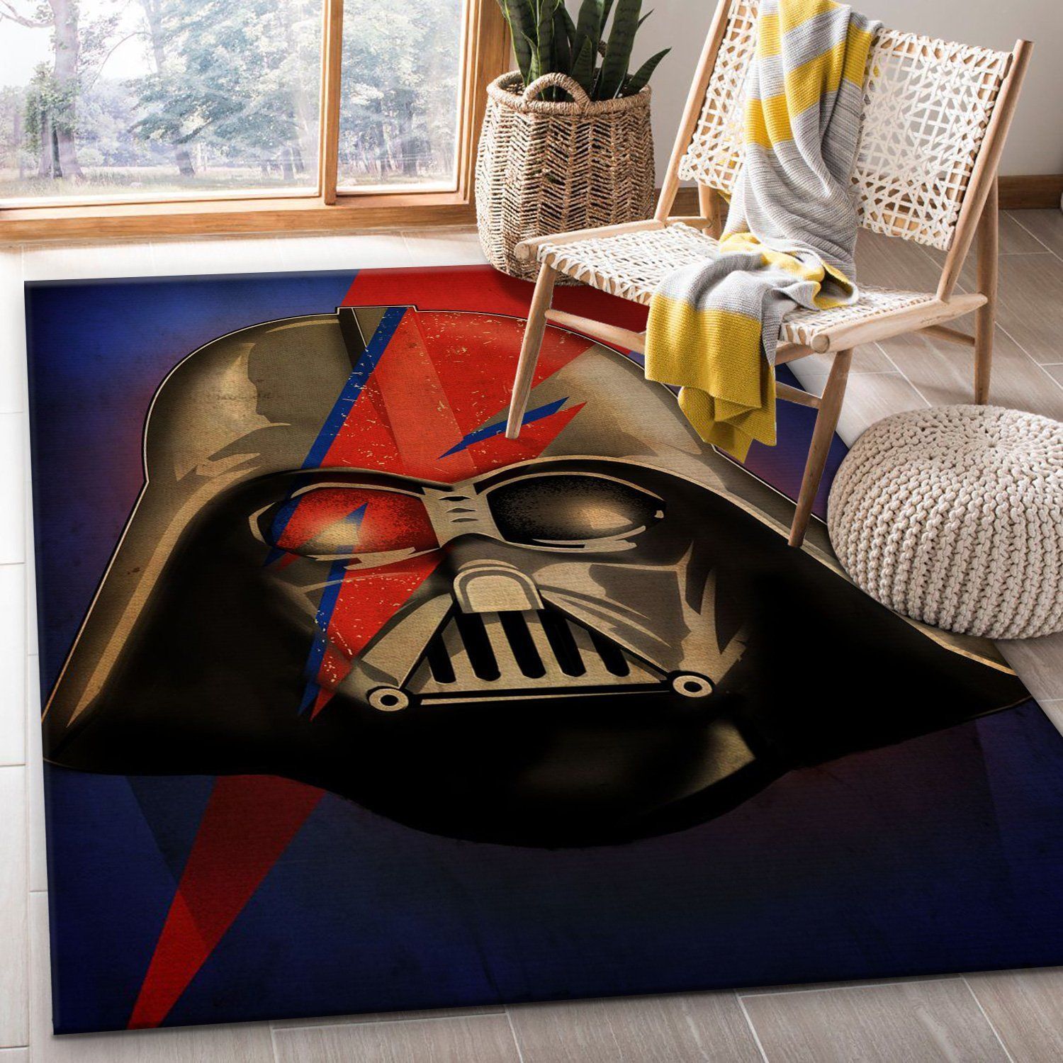 Vader Ziggy Area Rug Star Wars Visions Of Darth Vader Rug Family Gift US Decor - Indoor Outdoor Rugs