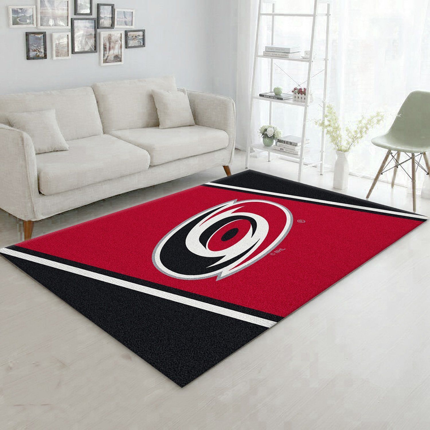 Nhl Spirit Carolina Hurricanes Area Rug, Kitchen Rug, Home US Decor - Indoor Outdoor Rugs