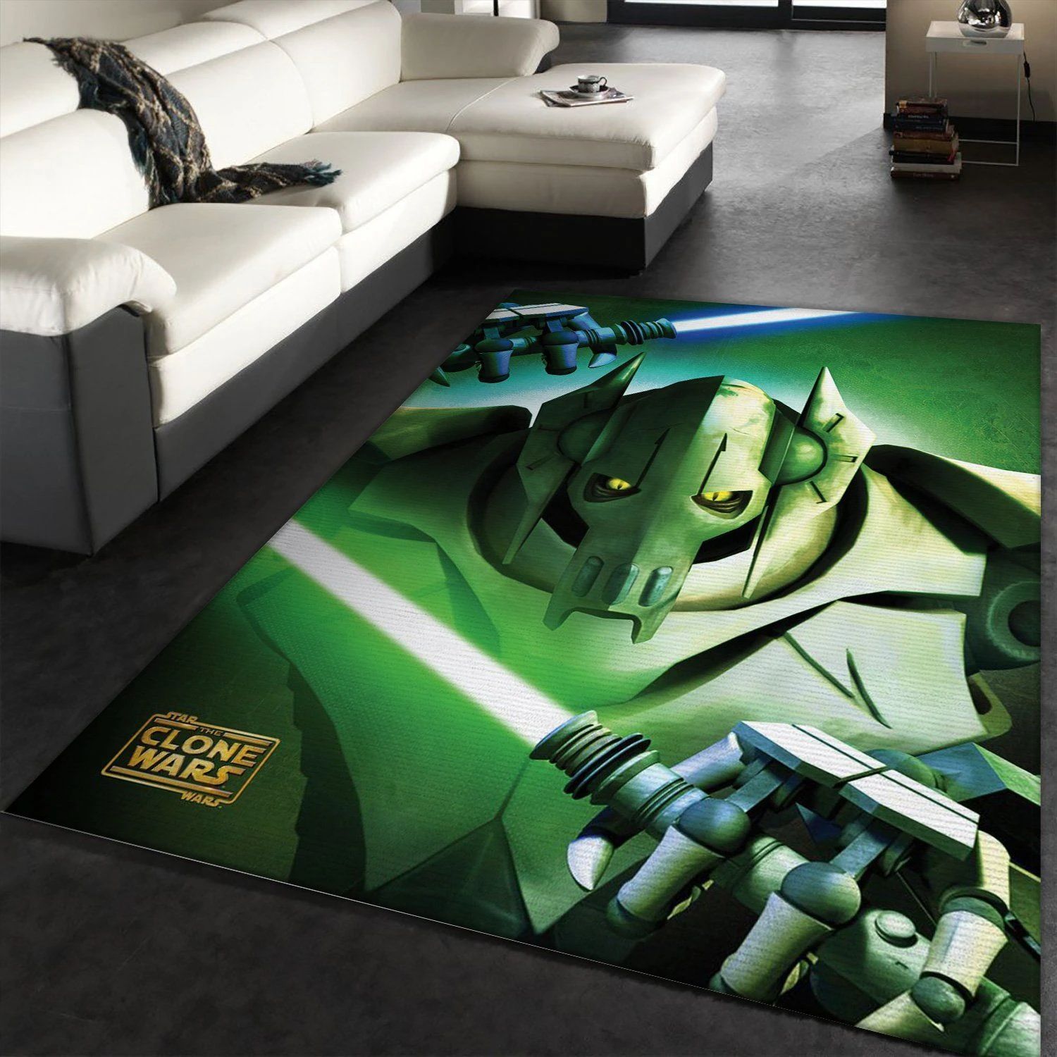 General Grievous Star War Character Rug, Area Rug, Home US Decor - Indoor Outdoor Rugs