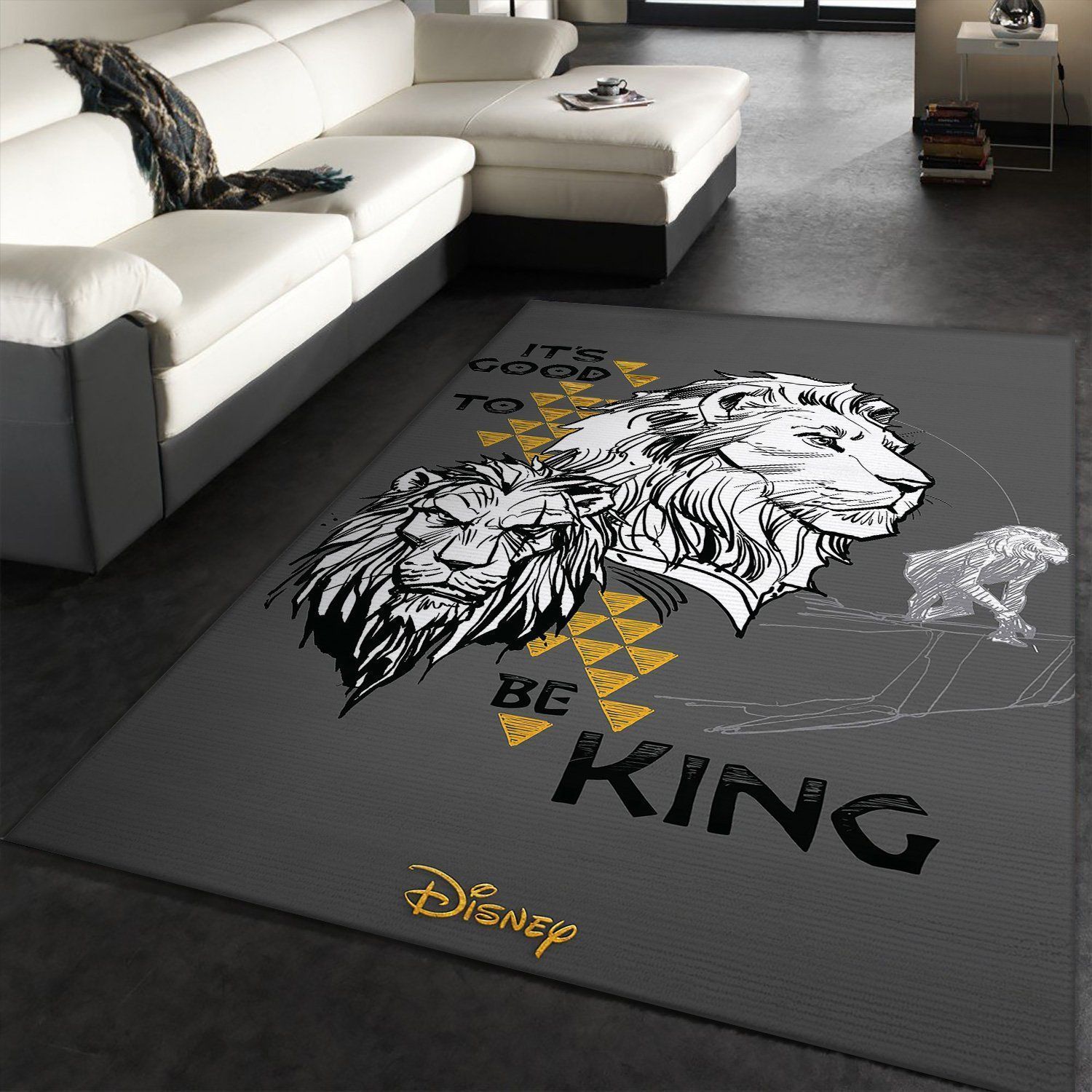 The Lion King Area Rugs Living Room Carpet Floor Decor The US Decor - Indoor Outdoor Rugs