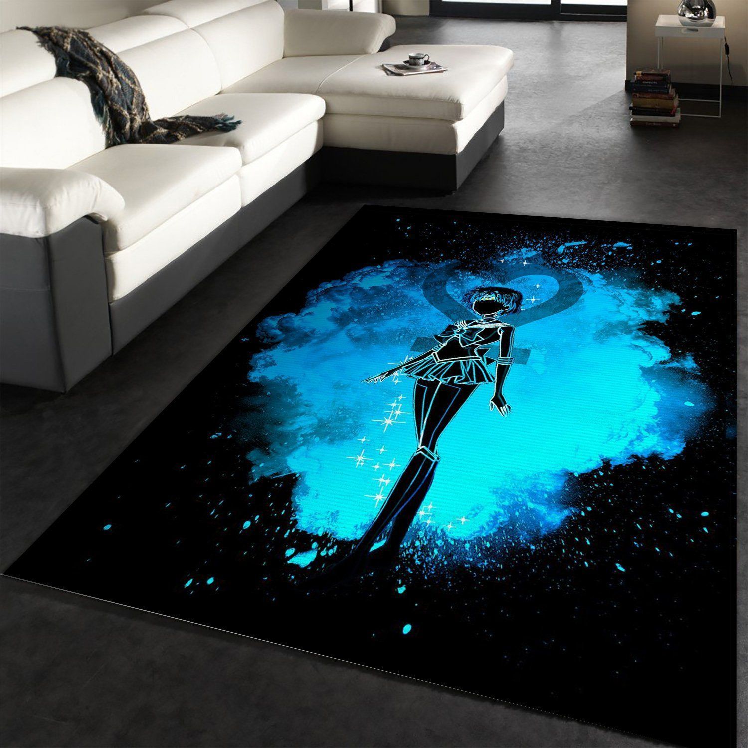 Soul Of Mercury Manga Hero Area Rug, Kitchen Rug, Christmas Gift US Decor - Indoor Outdoor Rugs