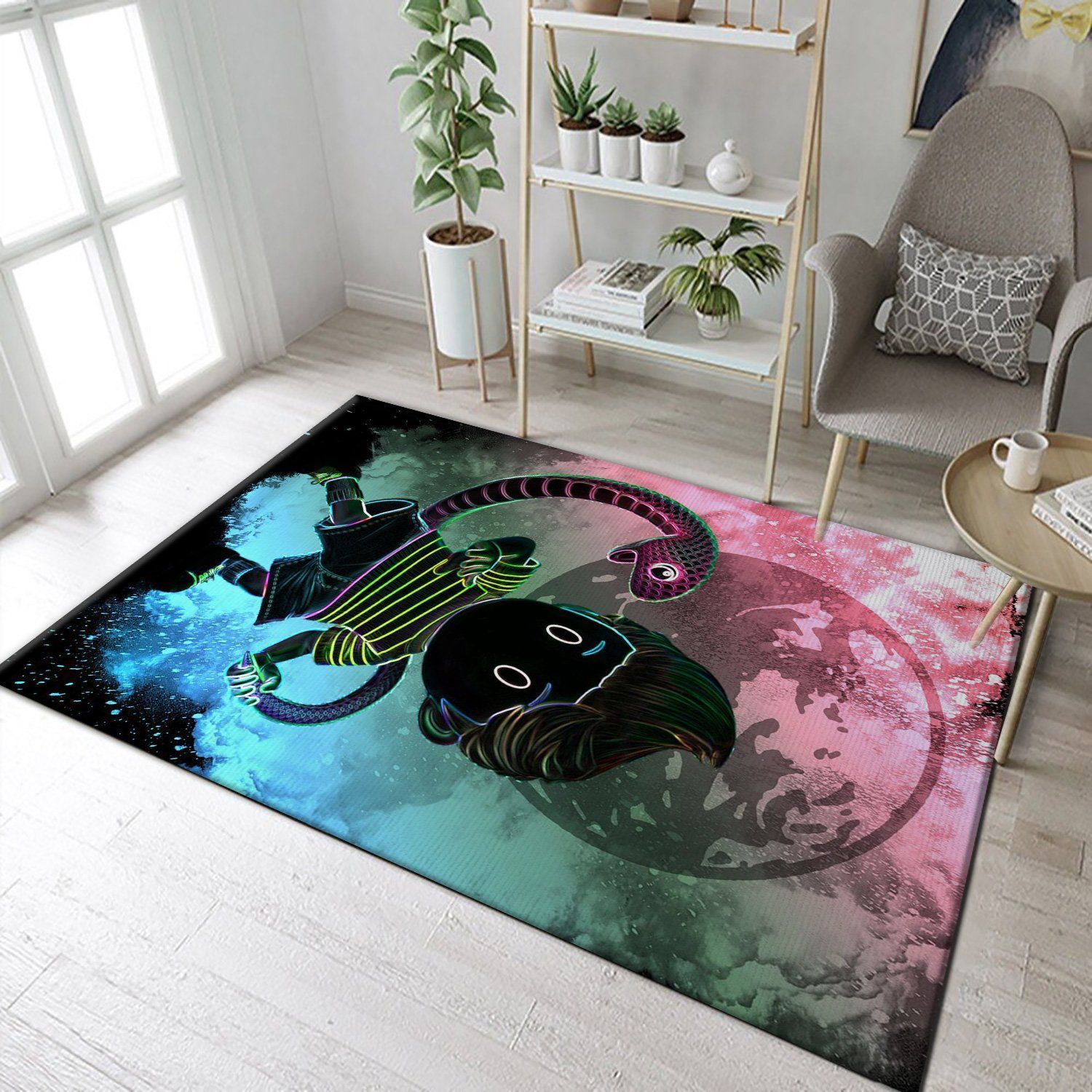 Soul Of Psi Area Rug, Living room and bedroom Rug, Christmas Gift US Decor - Indoor Outdoor Rugs