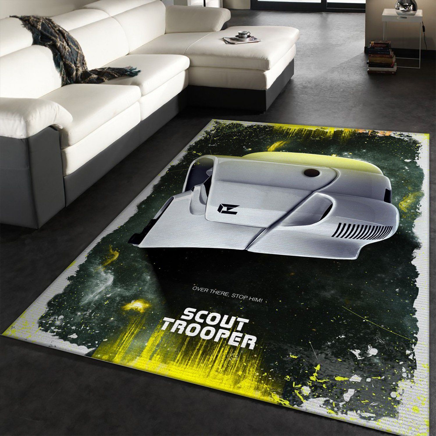 Scout Trooper Star Wars Movie Rug Star Wars Helmets Arts Rug Christmas Gift US Decor - Indoor Outdoor Rugs