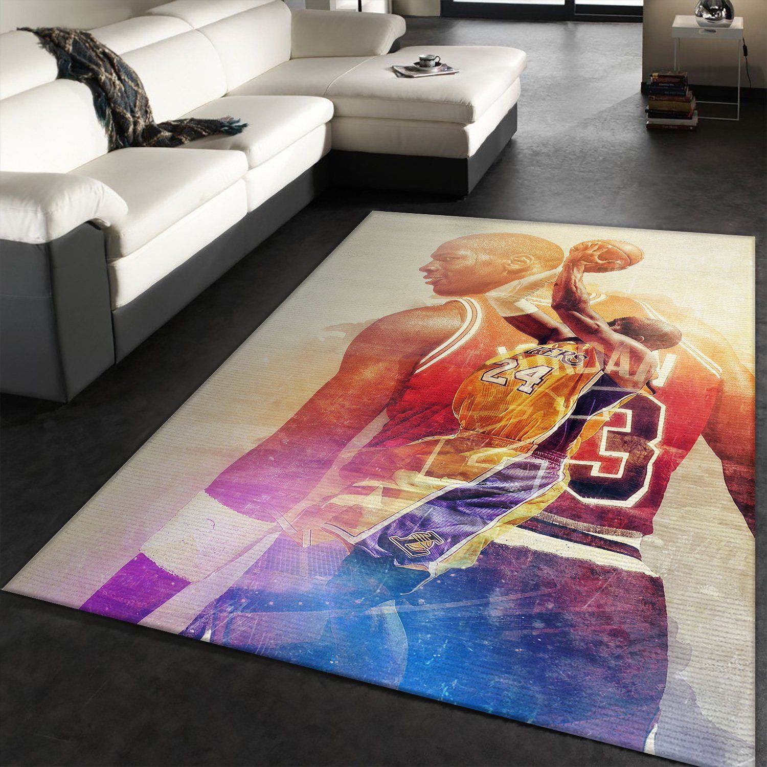 Michael Jordan Legend NBA Sport Area Rugs Living Room Carpet Floor Decor - Indoor Outdoor Rugs