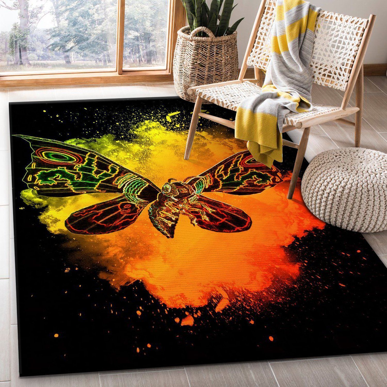 Soul Of The Butterfly Area Rug For Christmas, Bedroom, Family Gift US Decor - Indoor Outdoor Rugs