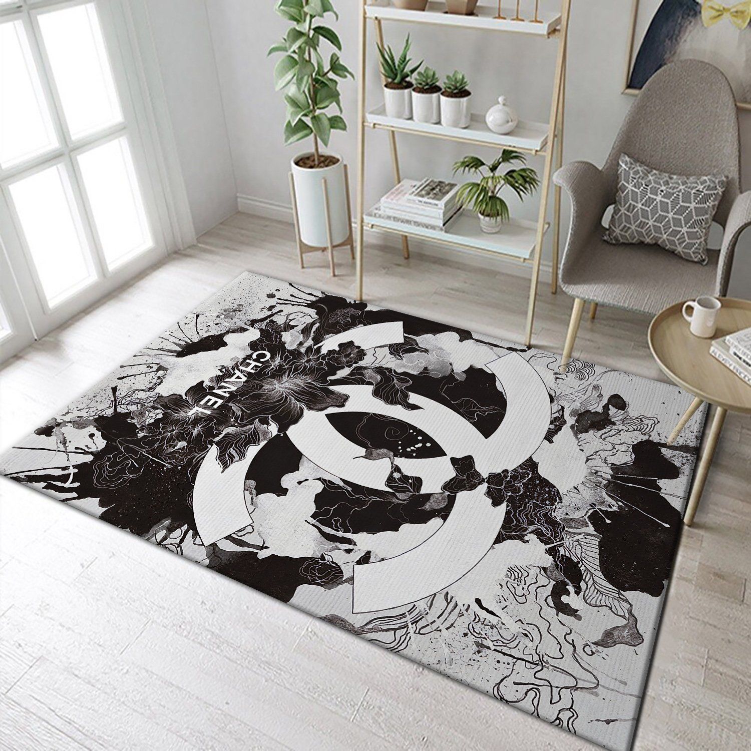 Chanel Luxury Area Rugs Living Room Carpet Home Rug Floor Decor The US Decor - Indoor Outdoor Rugs