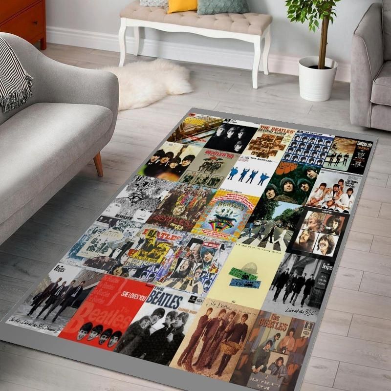 The Beatles Style 1 Living Rooms Area Rug Carpet, Bedroom, Family Gift US Decor - Indoor Outdoor Rugs