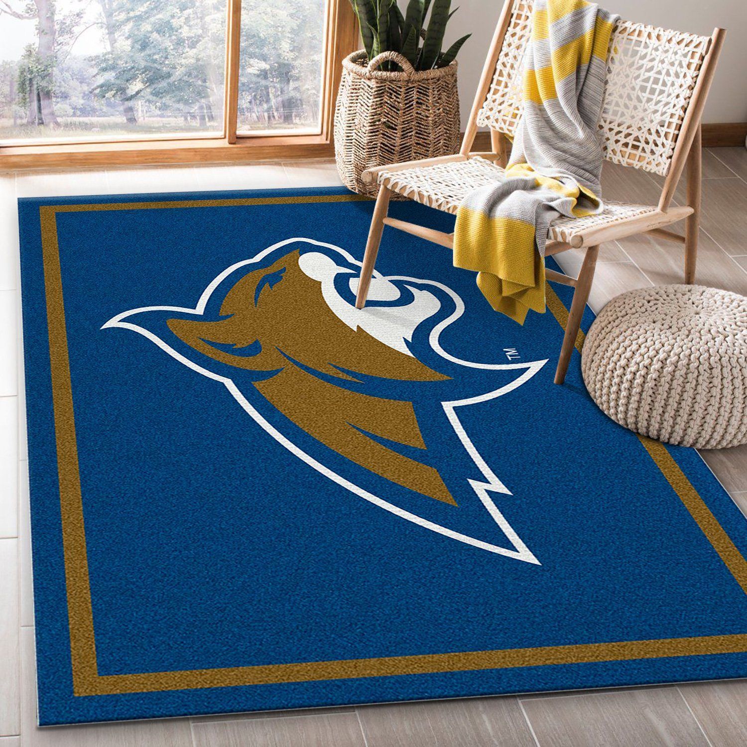 College Spirit Montana State Sport Area Rug Team Logo Home Decor Floor Decor - Indoor Outdoor Rugs