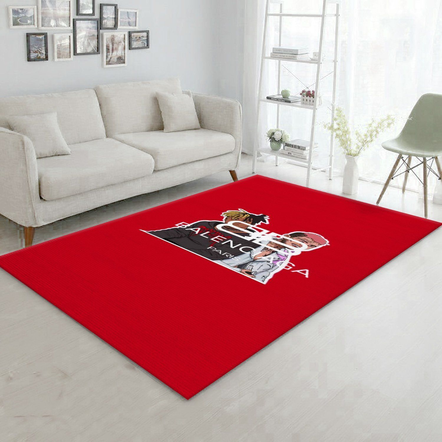 Balenciaga Rugs Bedroom Rug Family Gift US Decor - Indoor Outdoor Rugs