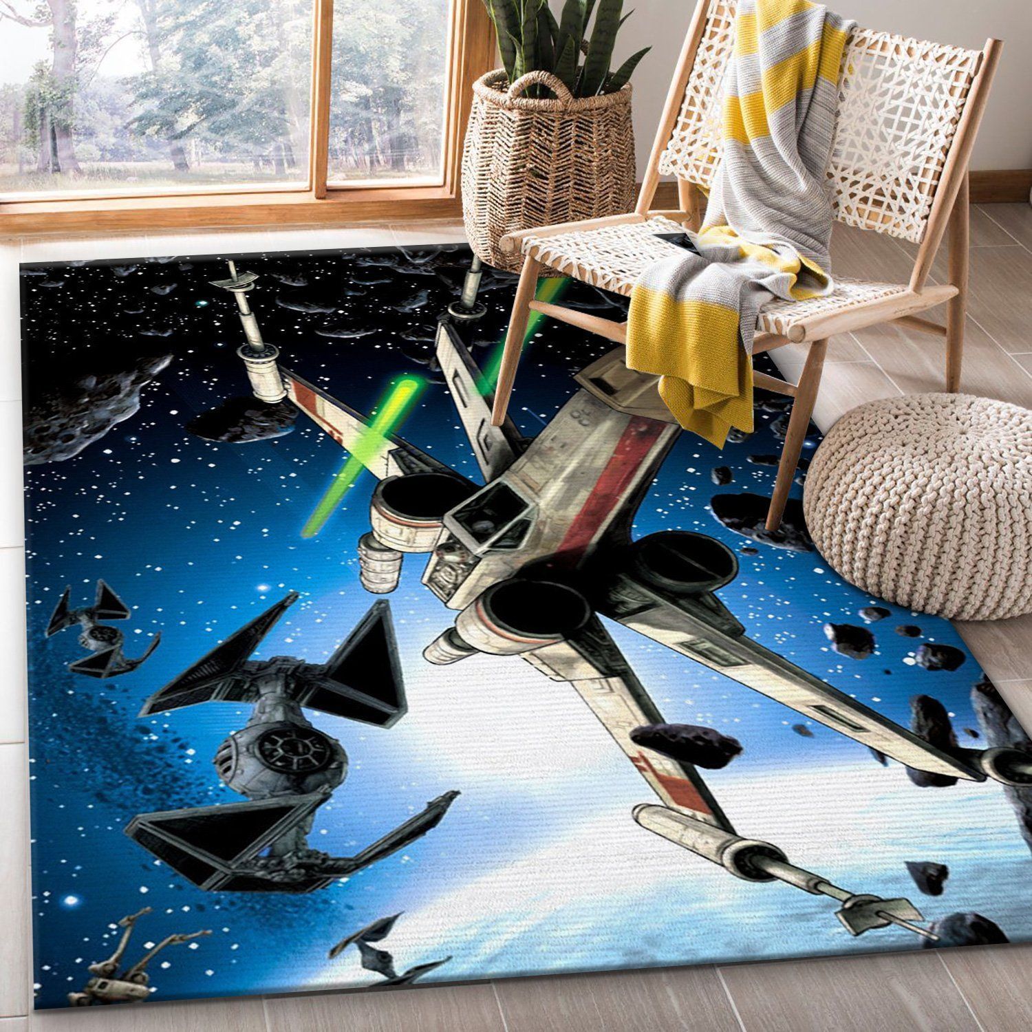 Star War Ver14 Area Rug For Christmas Living Room Rug Home Decor Floor Decor - Indoor Outdoor Rugs