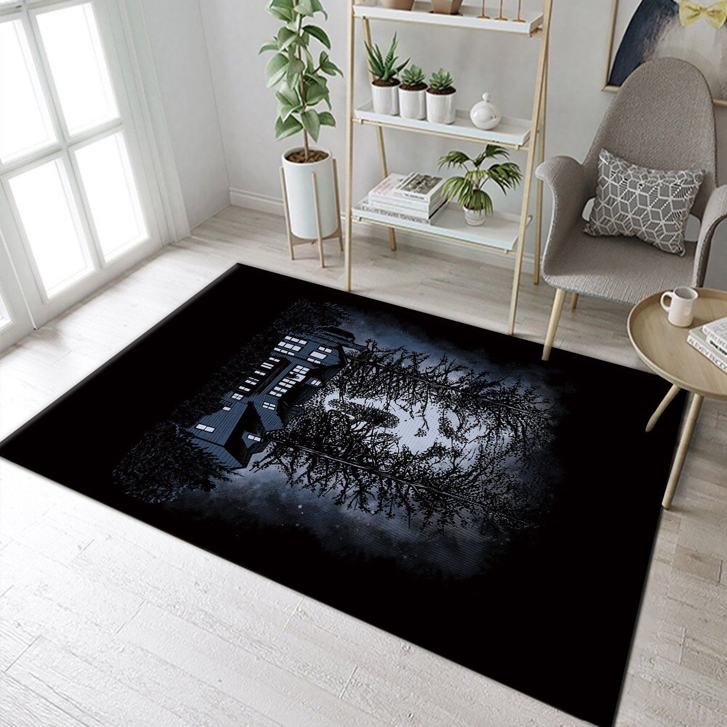 Mysterious Killer Area Rug For Christmas, Living Room Rug, Home US Decor - Indoor Outdoor Rugs