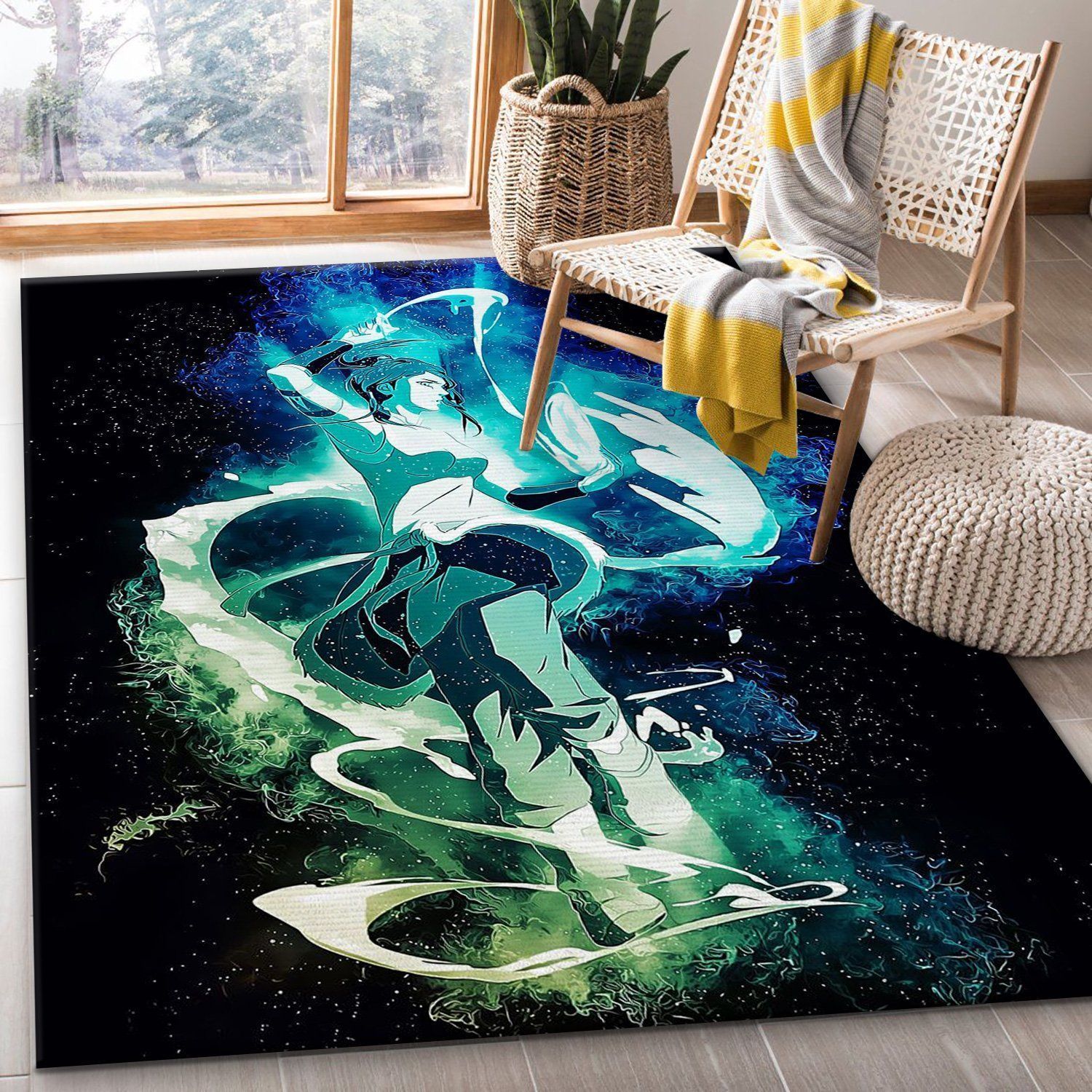 Avatar Anime Rug Bedroom Rug Home US Decor - Indoor Outdoor Rugs