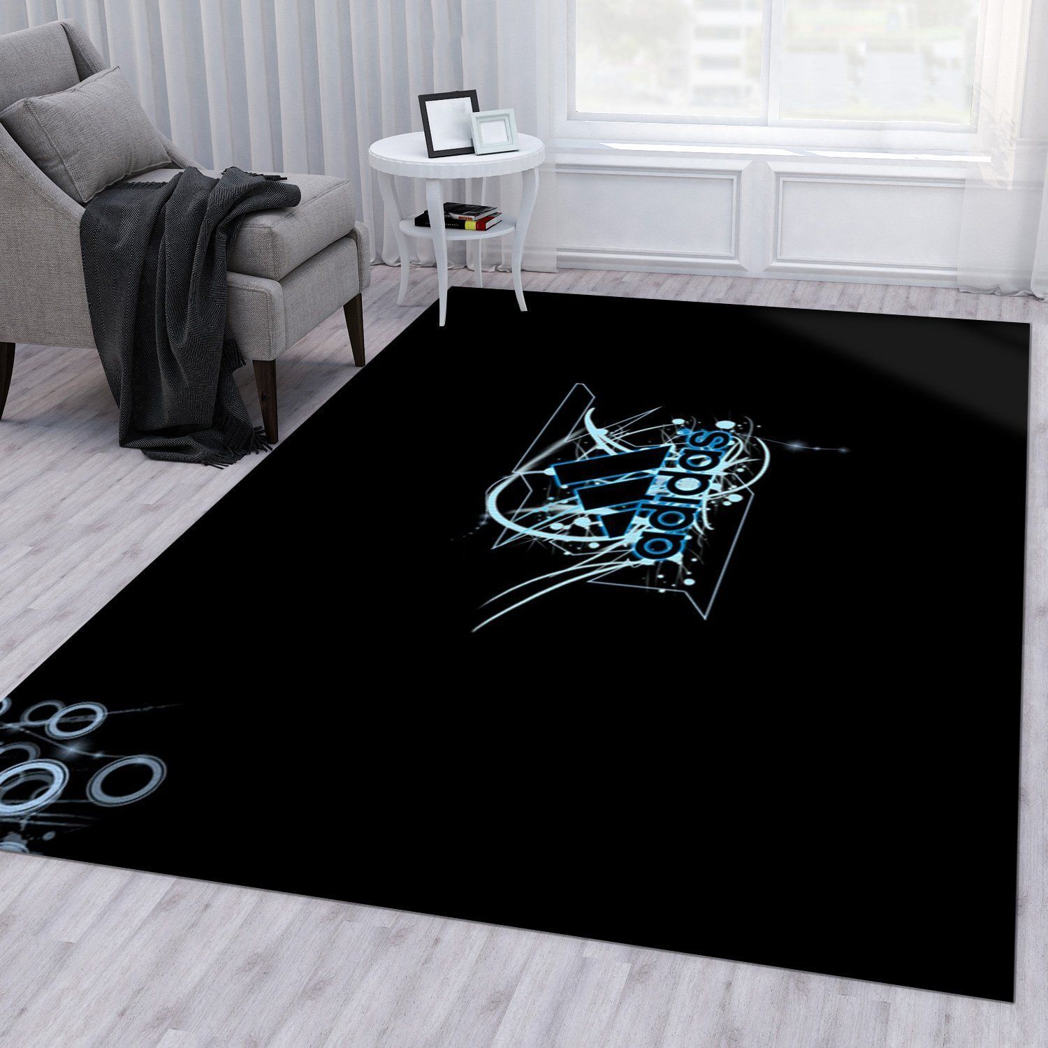 Adidas Rugs Bedroom Rug US Gift Decor - Indoor Outdoor Rugs