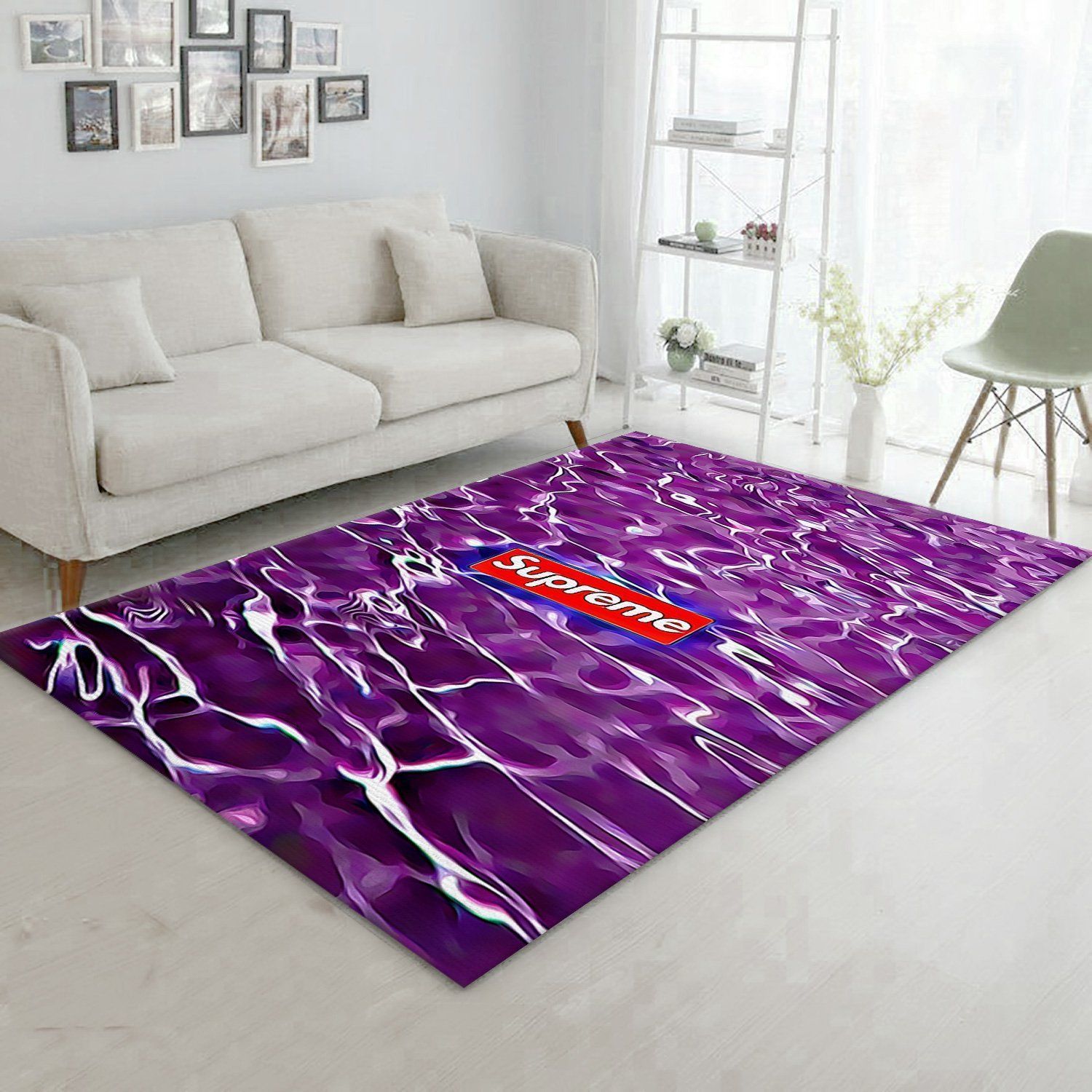 Supreme V2 Area Rug Living Room Rug Home Decor Floor Decor - Indoor Outdoor Rugs