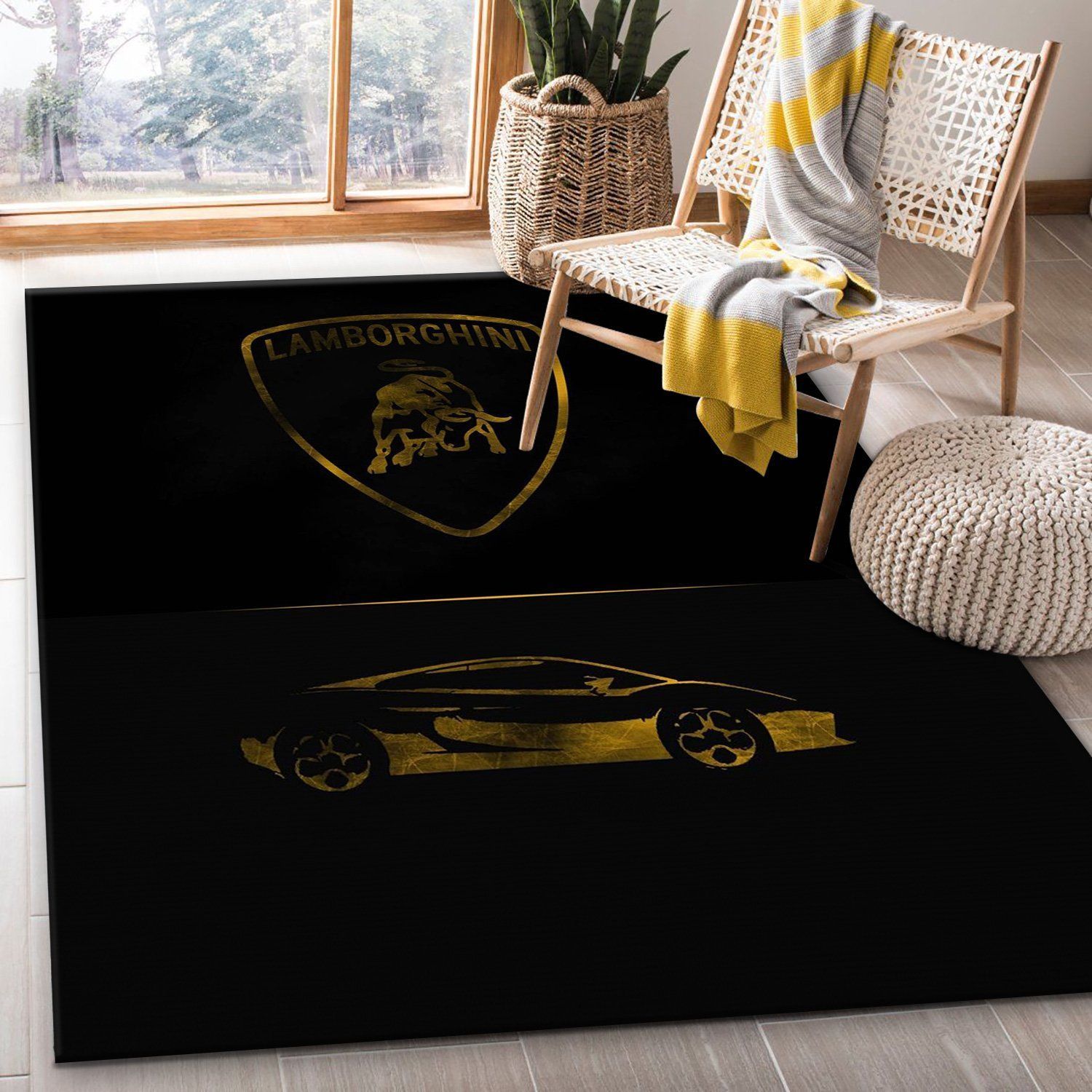 Lamborghini Mb Area Rug Bedroom Rug Christmas Gift US Decor - Indoor Outdoor Rugs