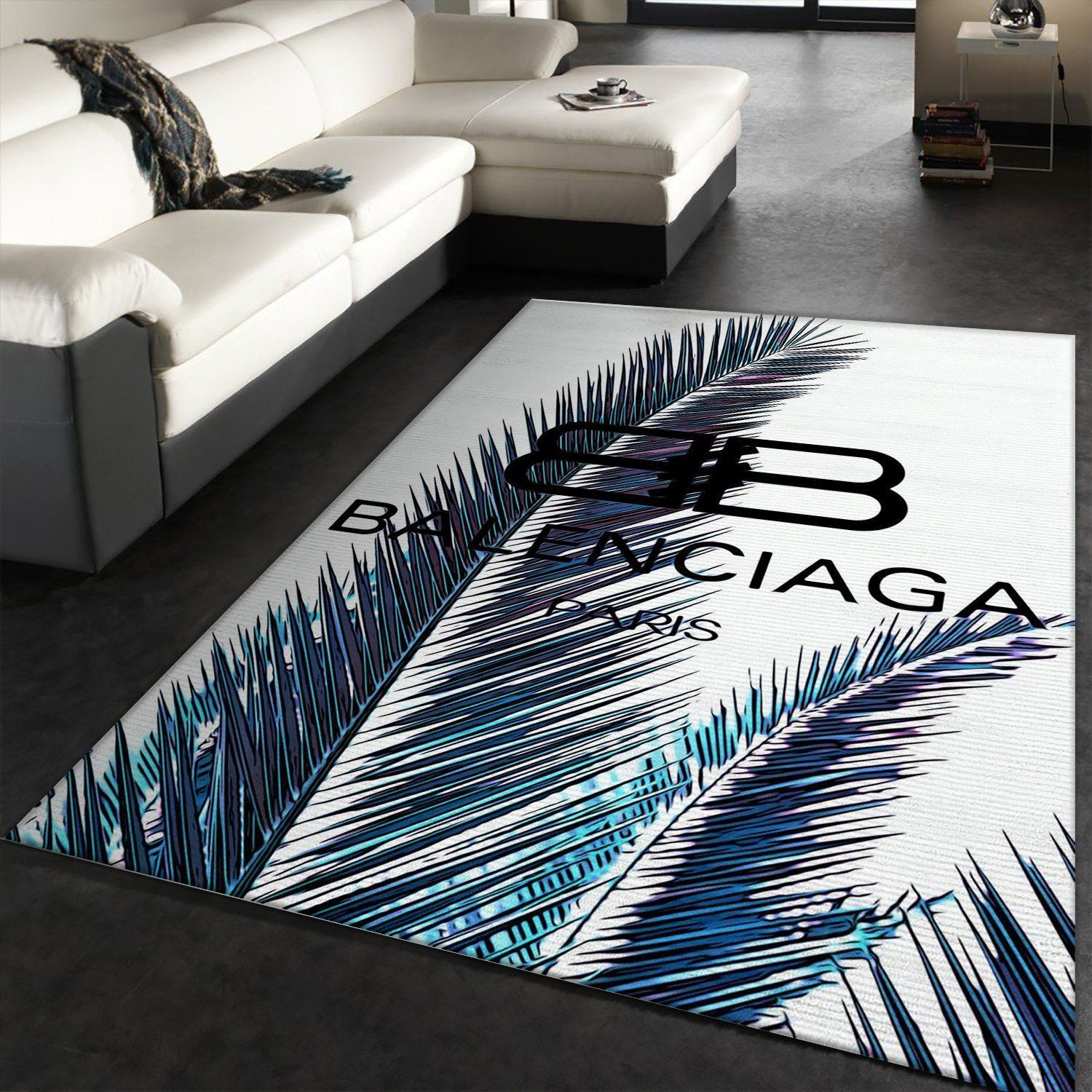 Balenciaga Area Rugs Fashion Brand Rug Christmas Gift US Decor - Indoor Outdoor Rugs