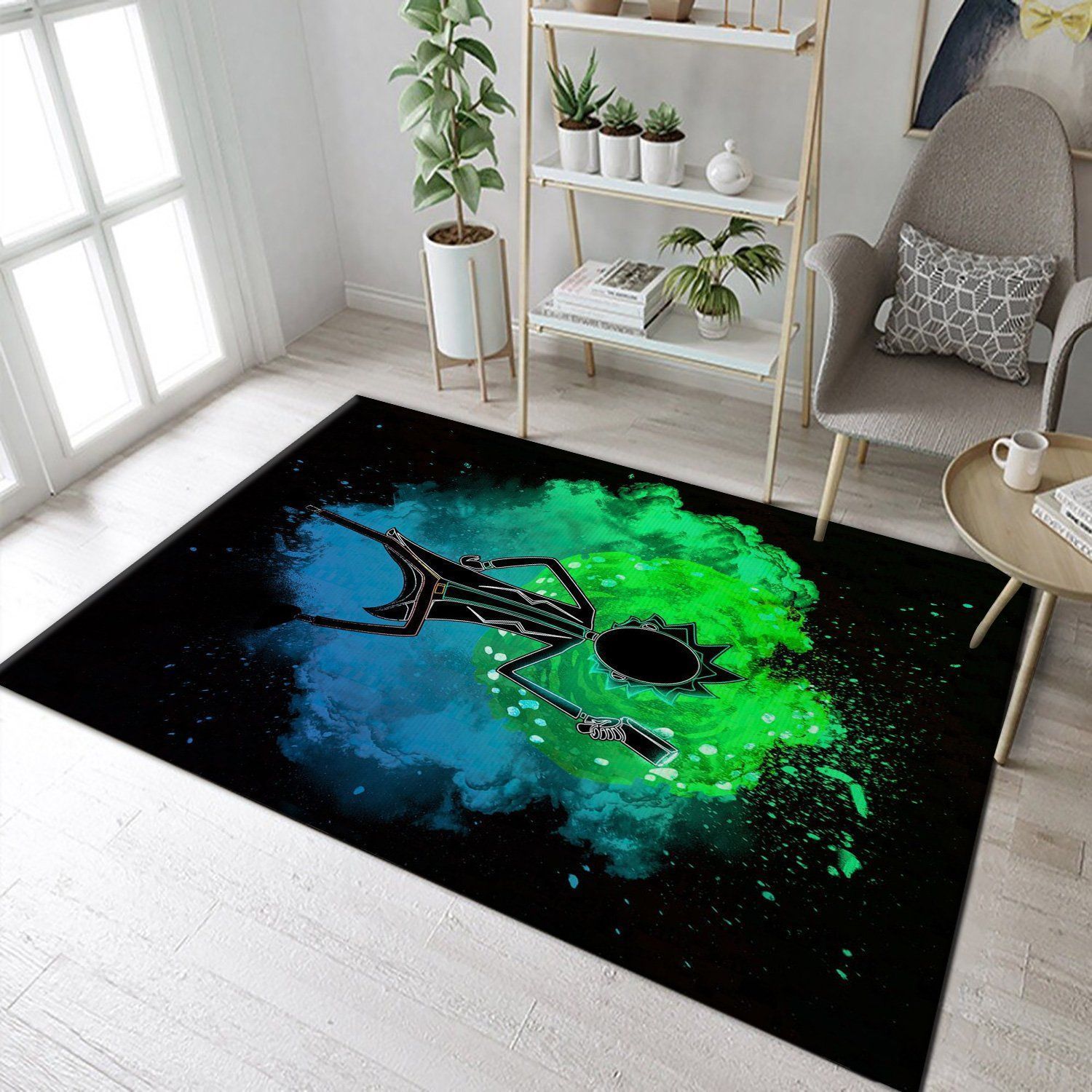 Soul Of The Scientist Manga Hero Area Rug, Living room and bedroom Rug, Christmas Gift US Decor - Indoor Outdoor Rugs