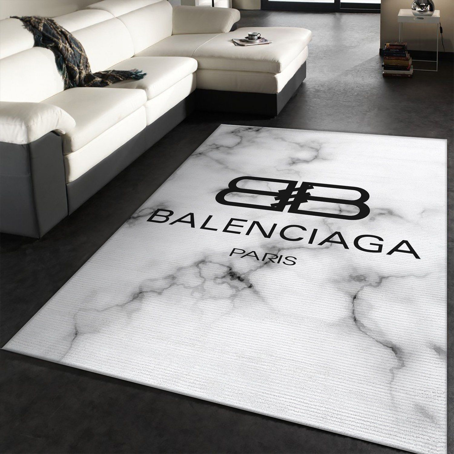 Balenciaga Rectangle Rug Living Room Rug Home Decor Floor Decor - Indoor Outdoor Rugs