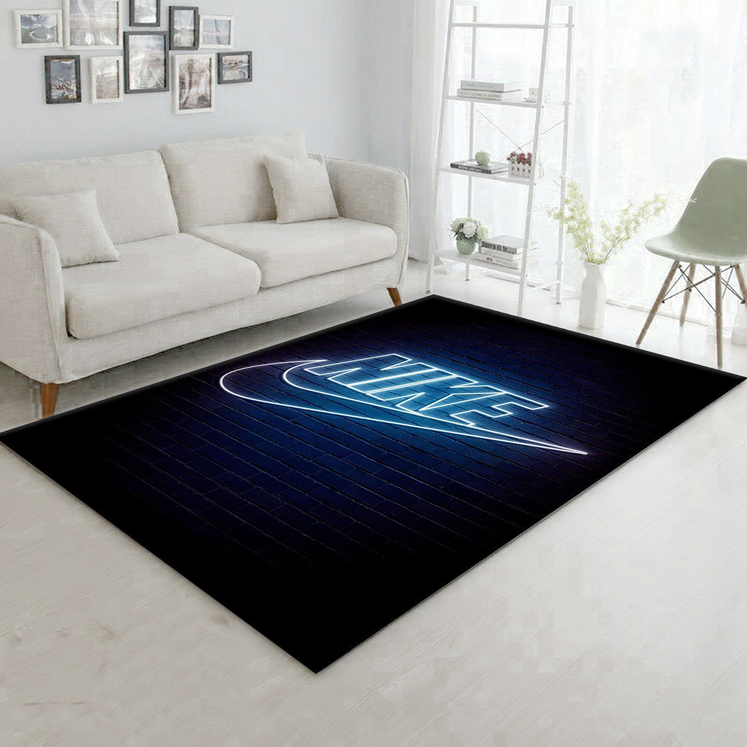 Nike Area Rugs Bedroom Rug Christmas Gift US Decor - Indoor Outdoor Rugs