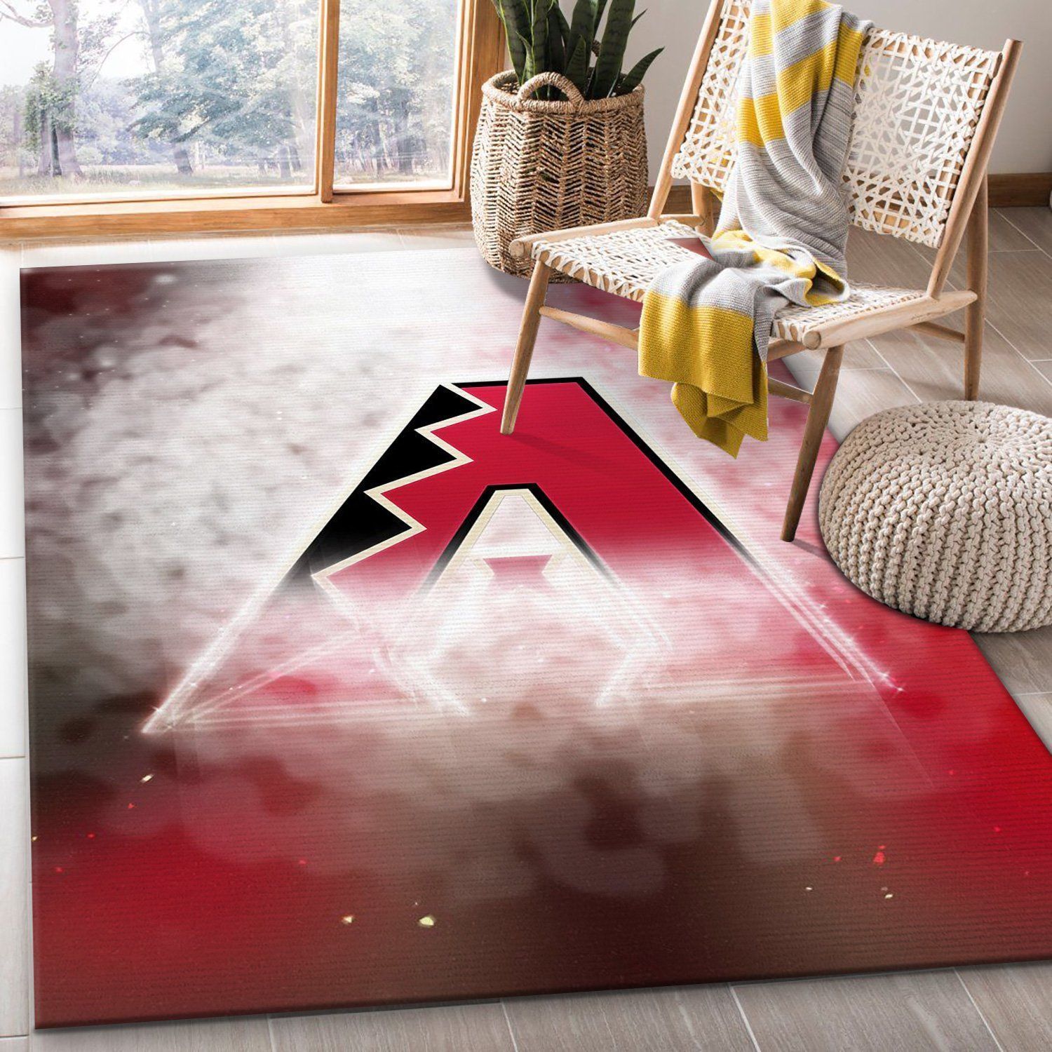 Arizona Diamondbacks Nfl Area Rug For Christmas Bedroom Rug Home US Decor - Indoor Outdoor Rugs