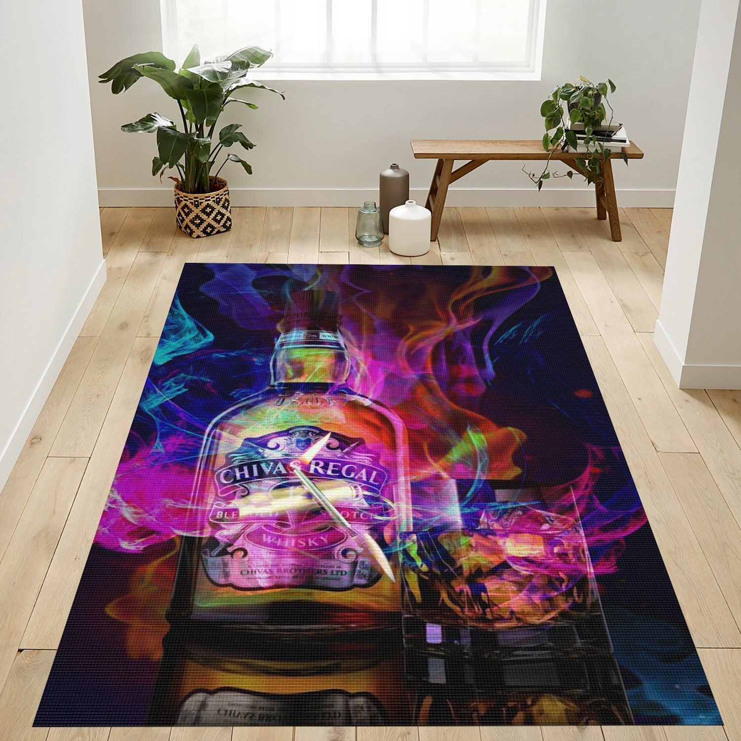 Chivas Regal Area Rug For Gift Bedroom Rug Home US Decor - Indoor Outdoor Rugs