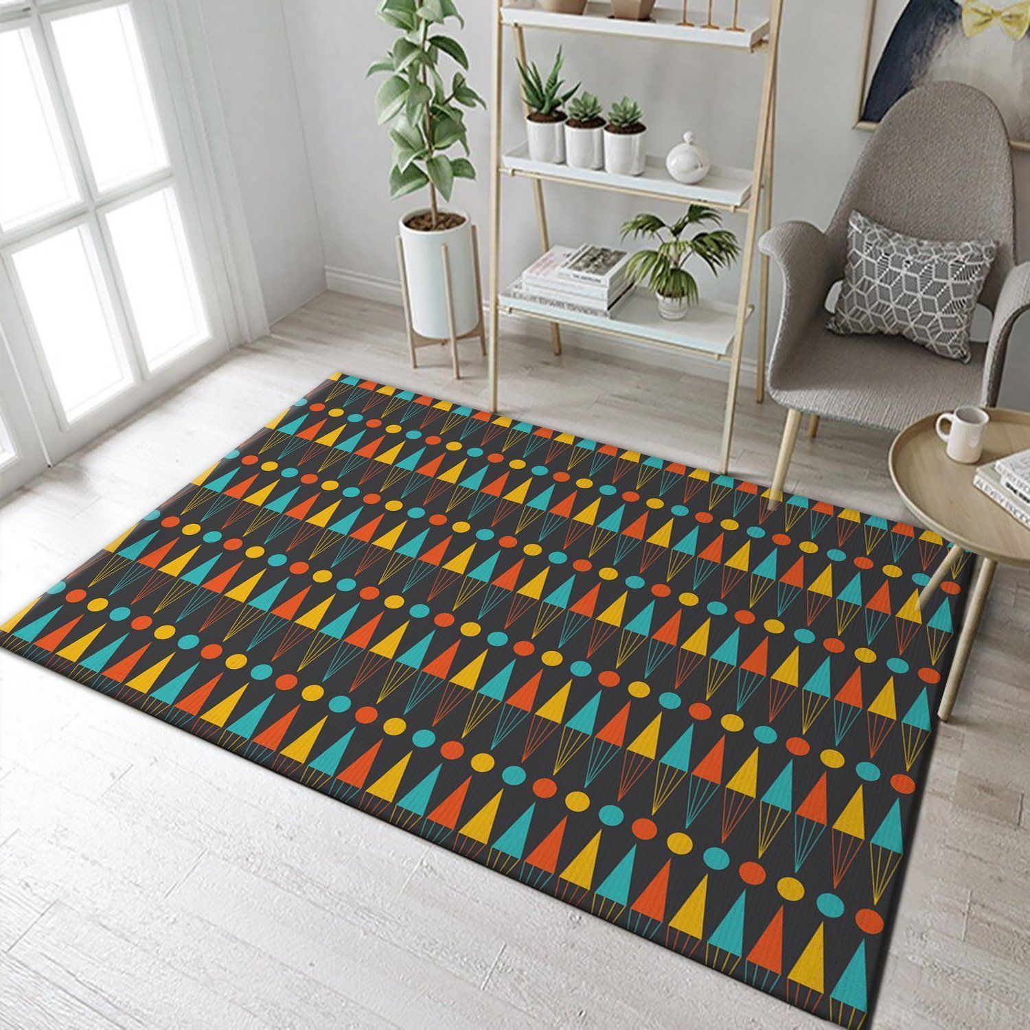 Midcentury Pattern 17 Area Rug, Living room and bedroom Rug, Home Decor Floor Decor - Indoor Outdoor Rugs