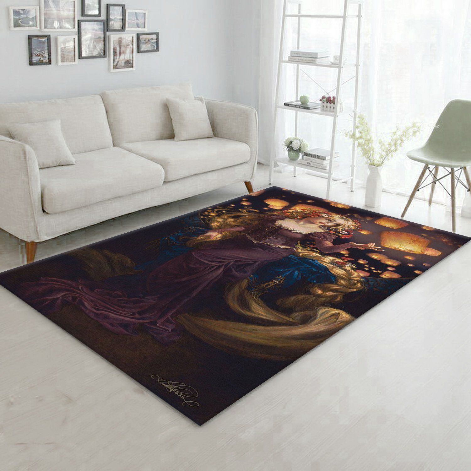 I See The Light Disney Area Rug Living Room Rug Home Decor Floor Decor - Indoor Outdoor Rugs