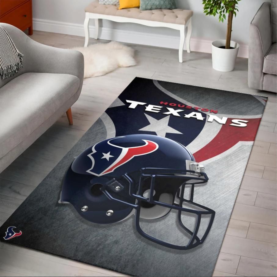 Houston Texans Nfl Team Home Decor Area Rug Rugs For Living Room Rug Home Decor - Indoor Outdoor Rugs