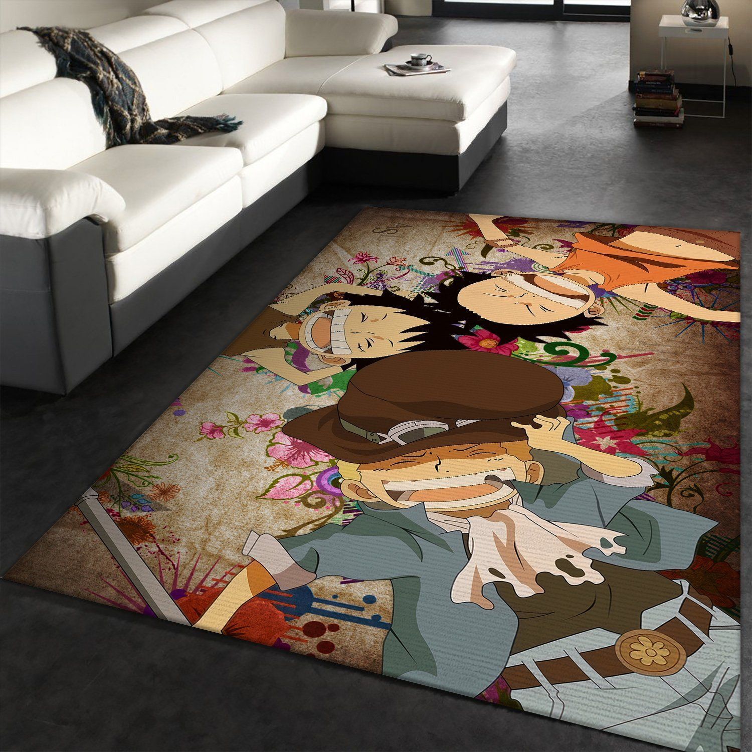 One Piece Anime Movies Area Rugs Living Room Carpet Home Rug The US Floor Decor - Indoor Outdoor Rugs