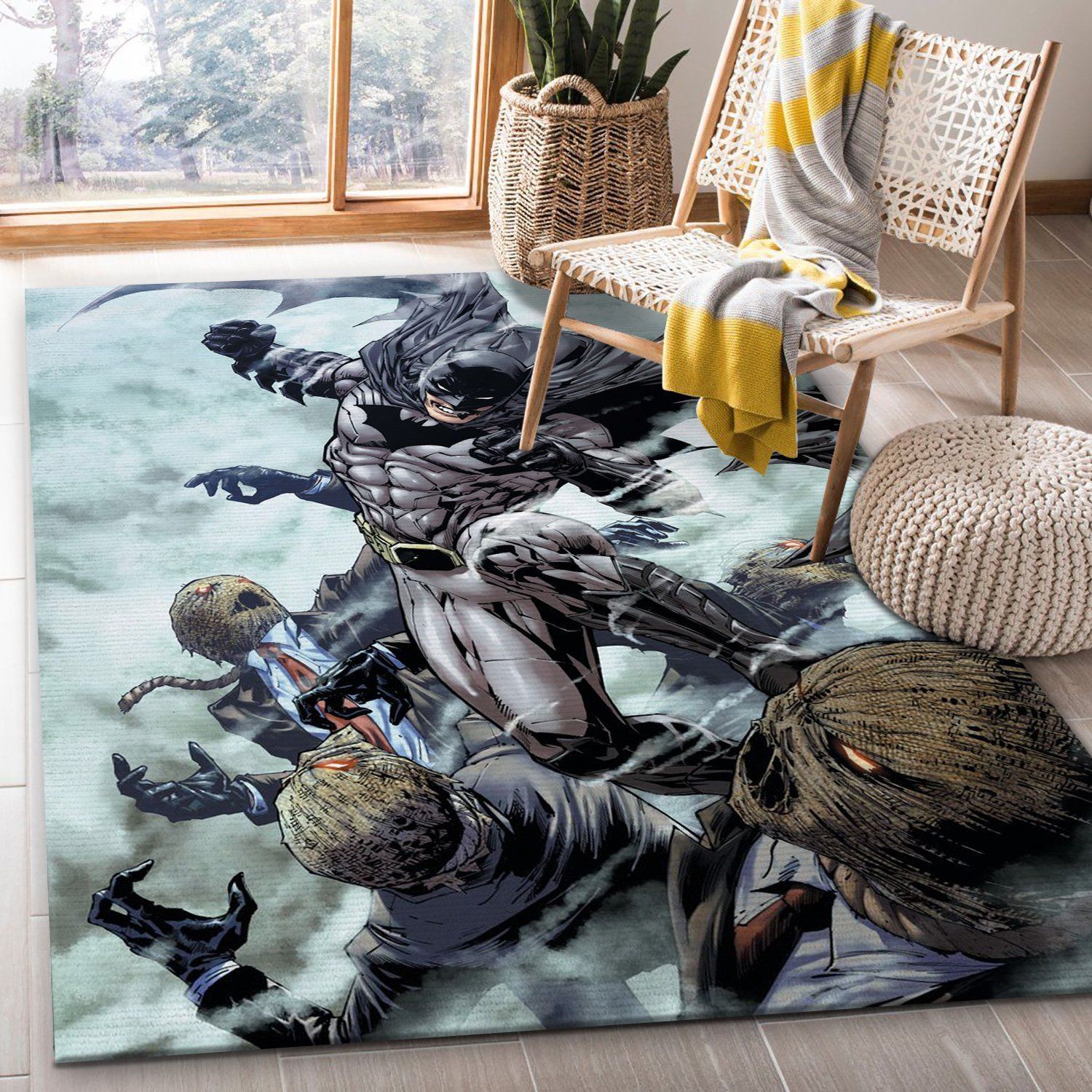 Fear Me By Tony Daniel DC Comics Area Rug, Living room and bedroom Rug, Christmas Gift US Decor - Indoor Outdoor Rugs