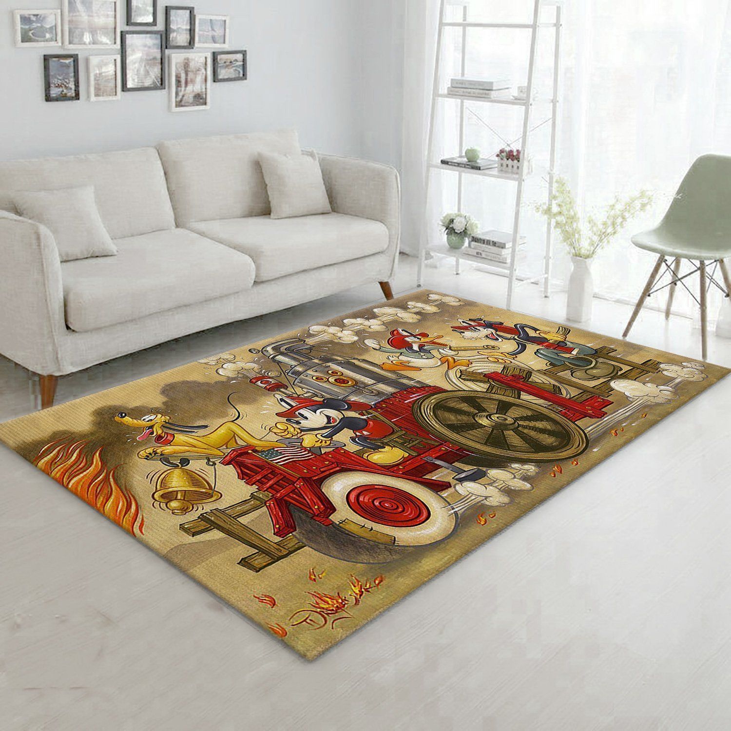 Mickey Noel Gift Rug Bedroom Rug Home Decor - Indoor Outdoor Rugs