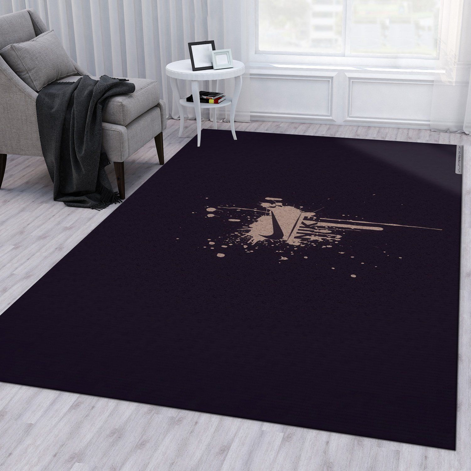 Nike Fashion Brand Area Rug Bedroom Rug Home Decor Floor Decor - Indoor Outdoor Rugs