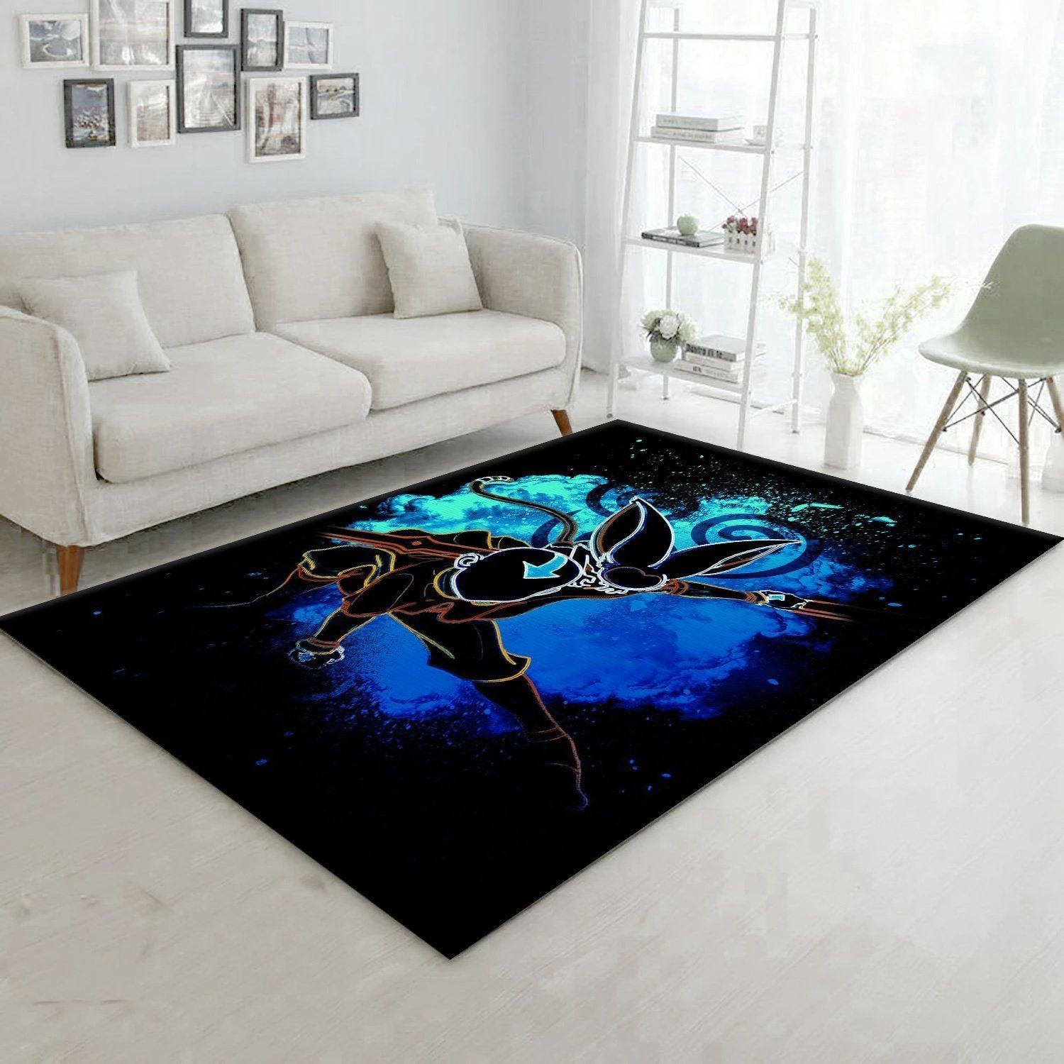 Soul Of The Airbending Manga Hero Area Rug, Kitchen Rug, Home Decor Floor Decor - Indoor Outdoor Rugs