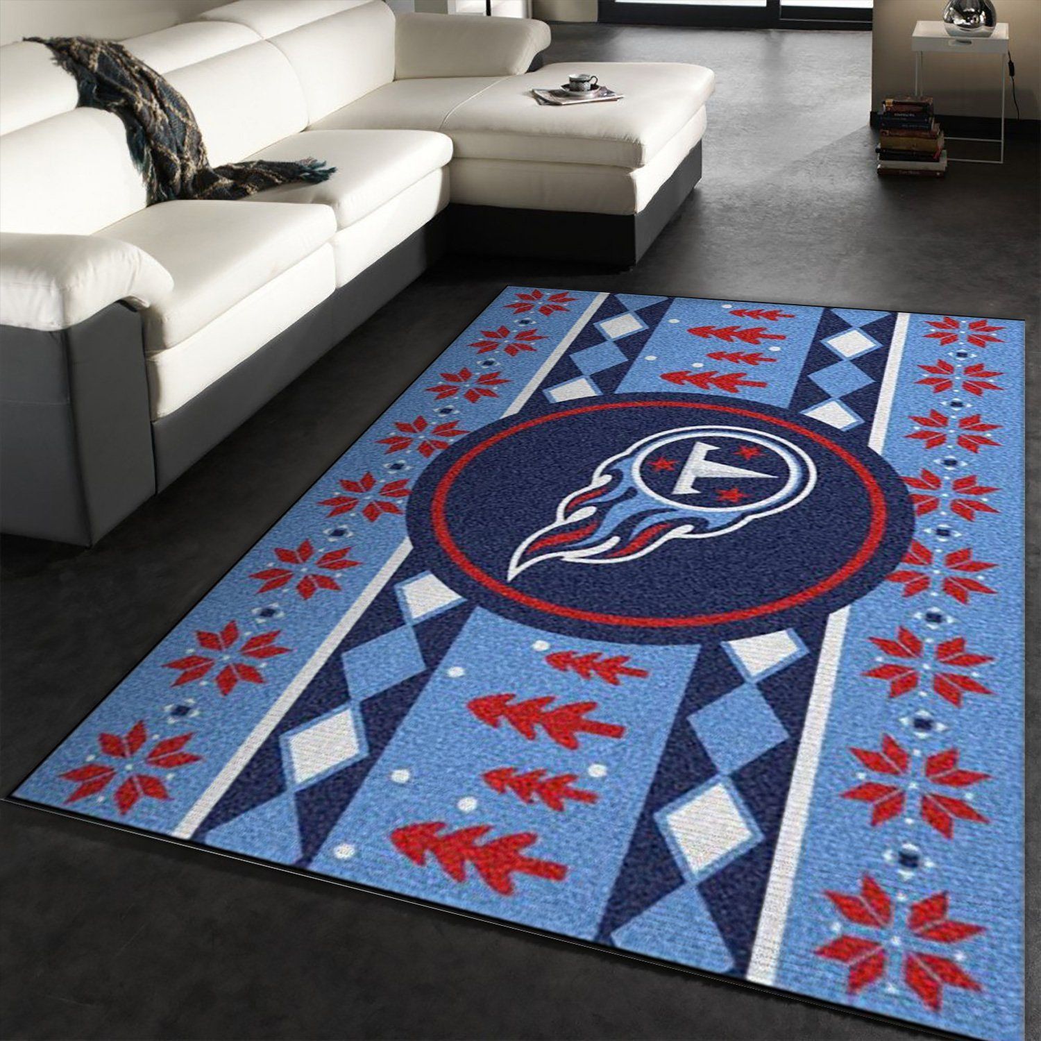 Tennessee Titans Nfl Area Rug Carpet, Kitchen Rug, US Gift Decor - Indoor Outdoor Rugs