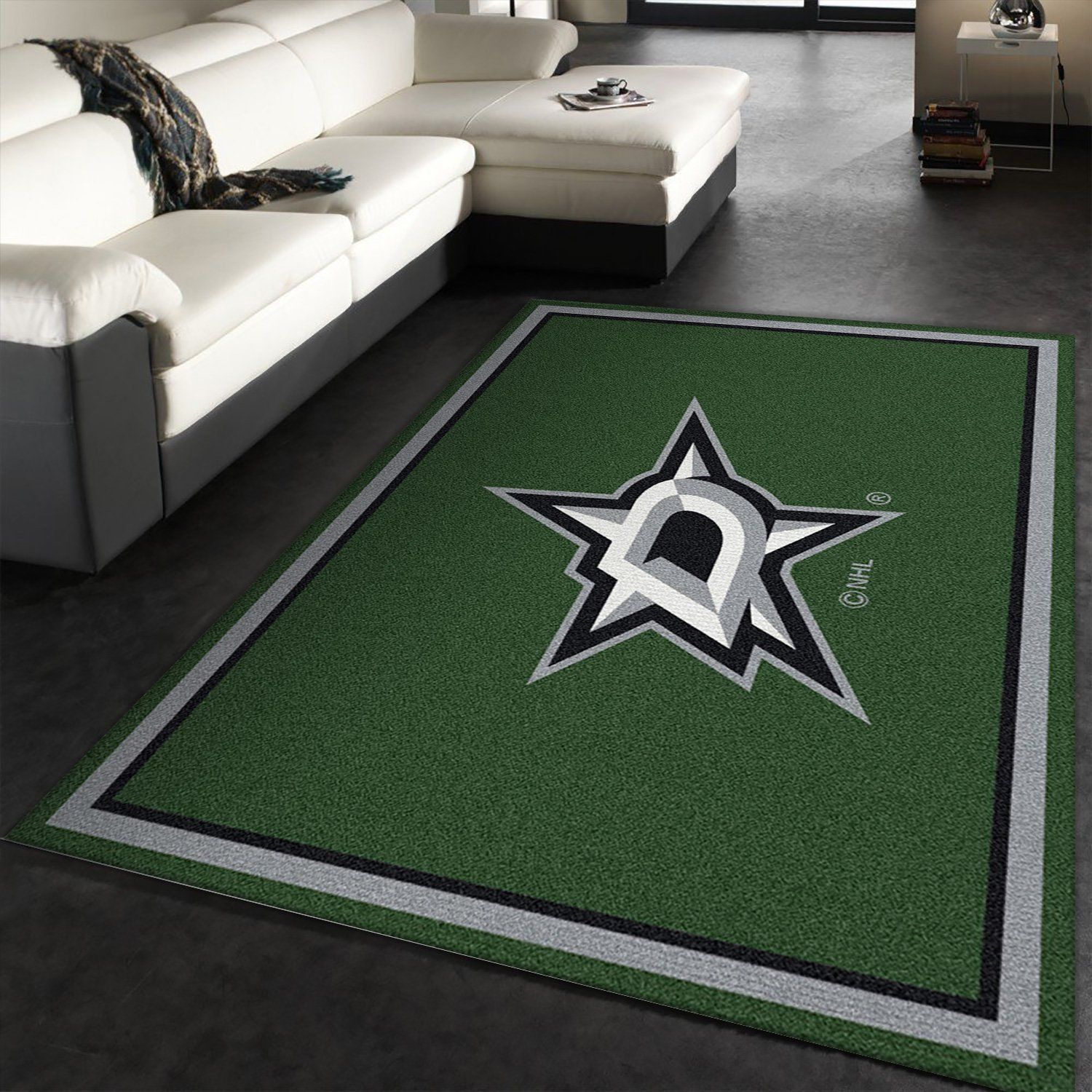 Nhl Spirit Dallas Stars Area Rug For Christmas, Bedroom Rug, US Gift Decor - Indoor Outdoor Rugs