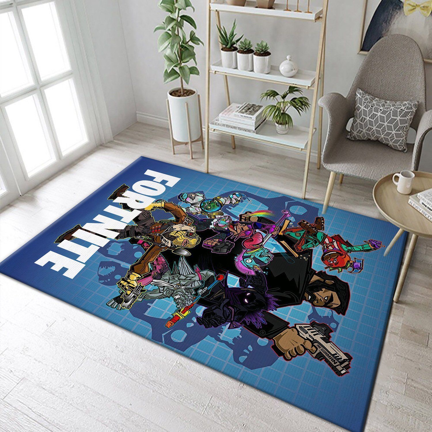 Fortnite Area Rug Christmas Gift Game Rug Floor Decor The US Decor - Indoor Outdoor Rugs