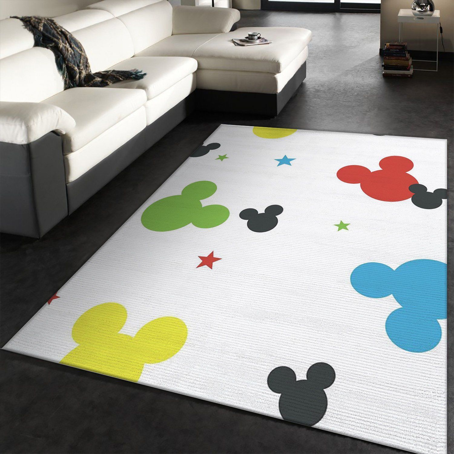 Micky Area Rug For Christmas, Living Room Rug, Home Decor - Indoor Outdoor Rugs