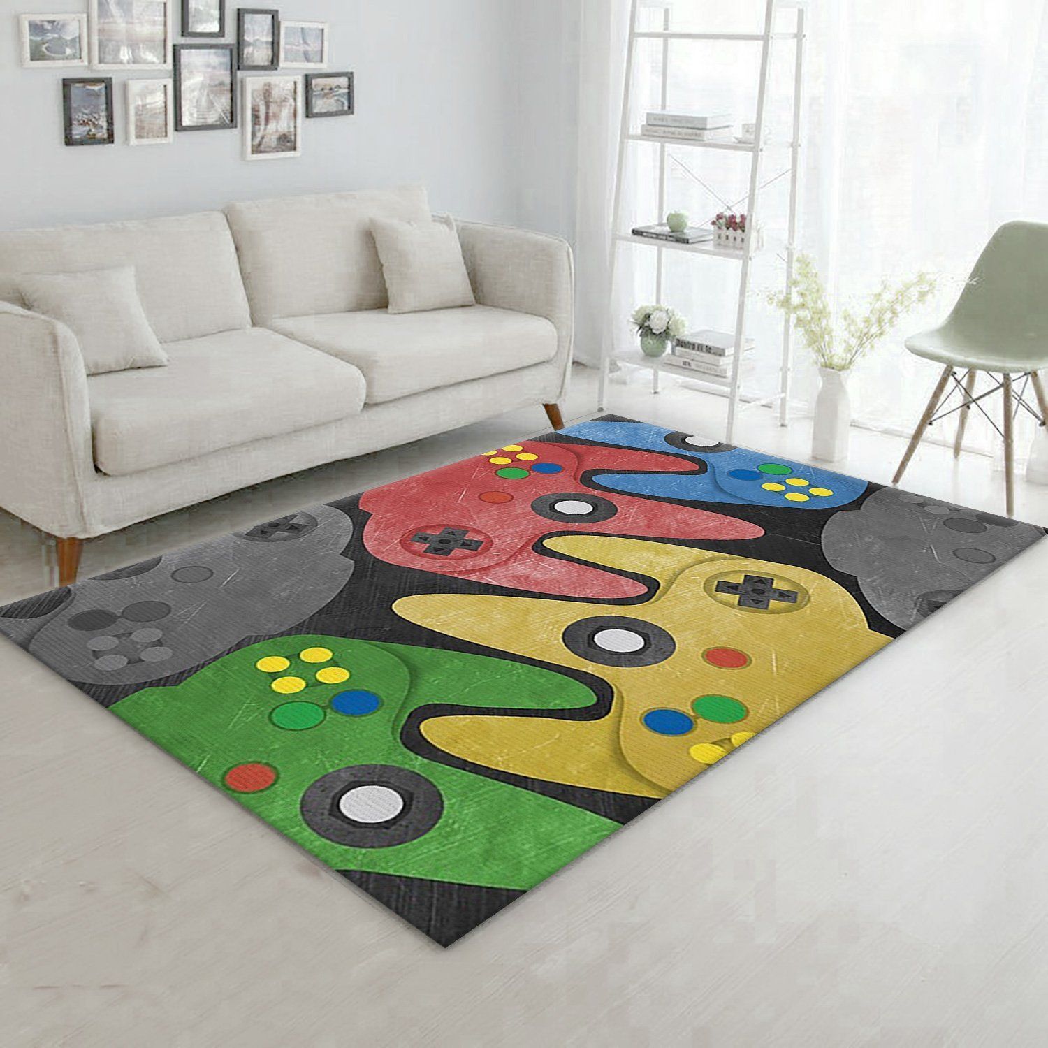 Playstation Ver2 Rug Bedroom Rug Home US Decor - Indoor Outdoor Rugs