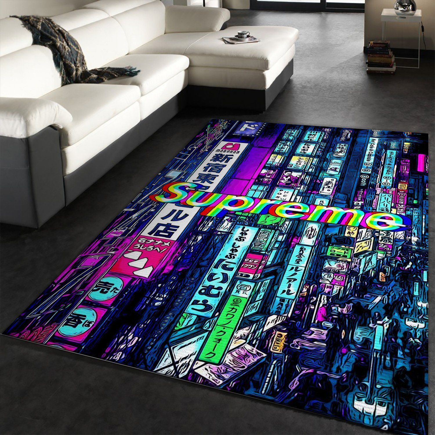 Supreme Fashion Area Rug Living Room Rug Christmas Gift US Decor - Indoor Outdoor Rugs