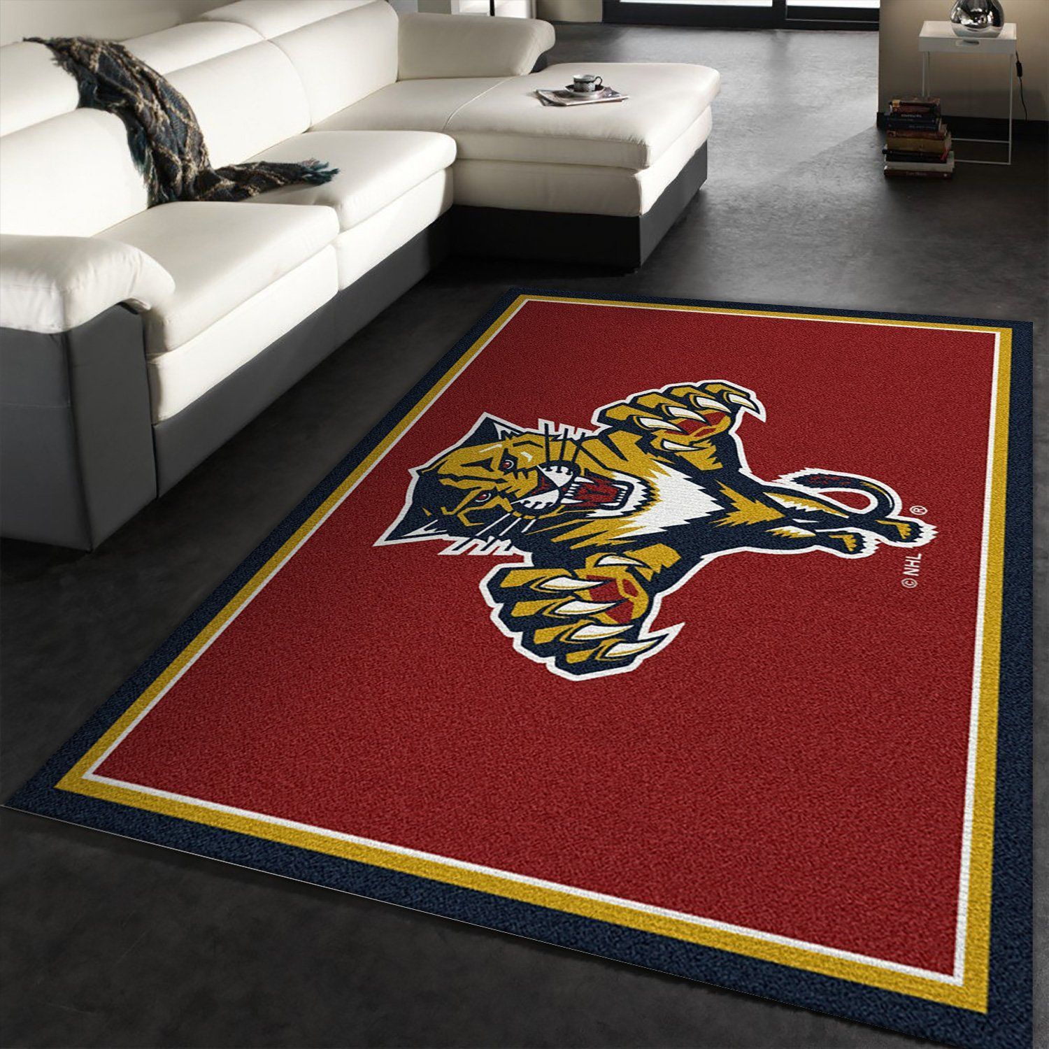 Nhl Spirit Florida Panthers Area Rug Carpet, Bedroom Rug, Family Gift US Decor - Indoor Outdoor Rugs