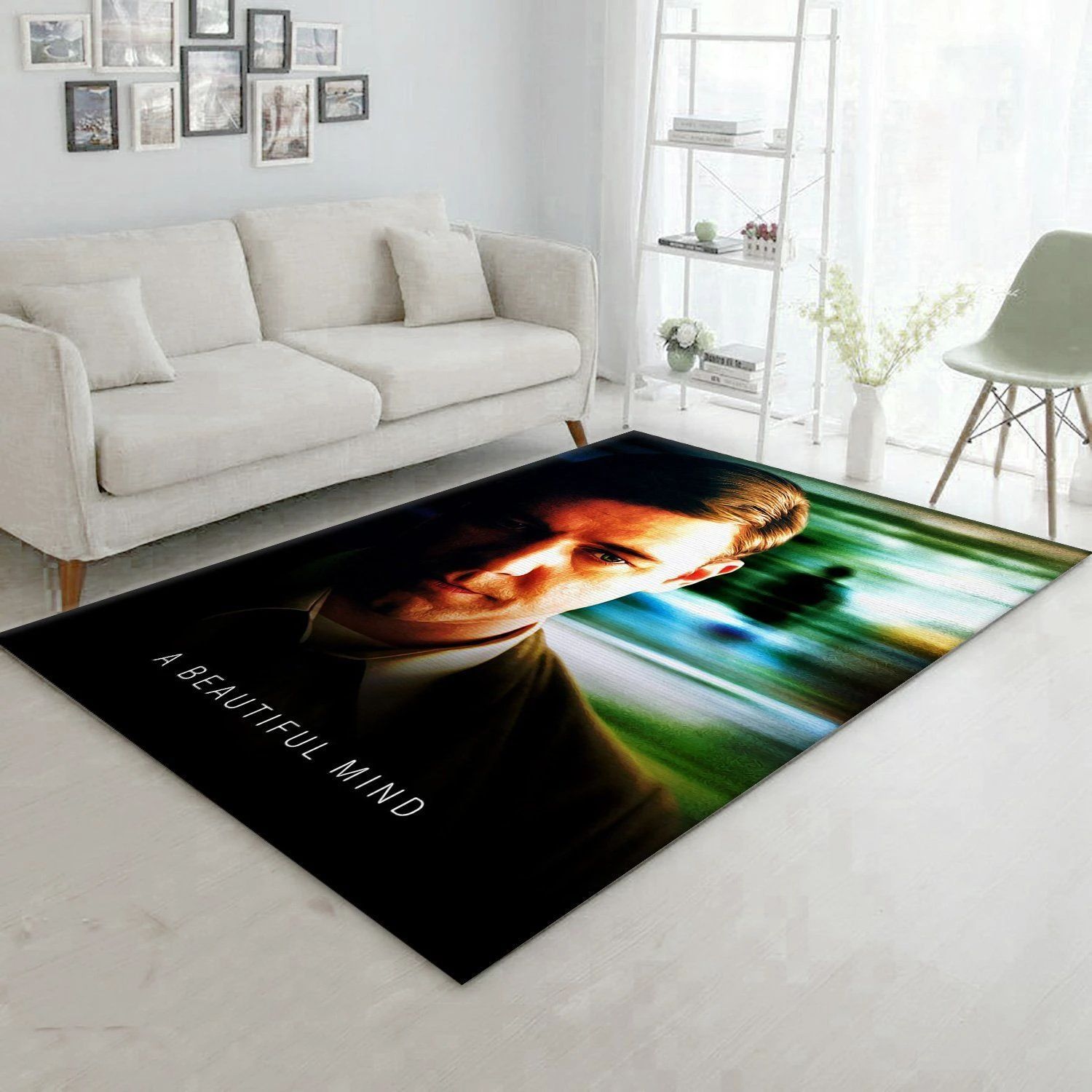 A Beautiful Mind Rug Art Painting Movie Rugs Home US Decor - Indoor Outdoor Rugs