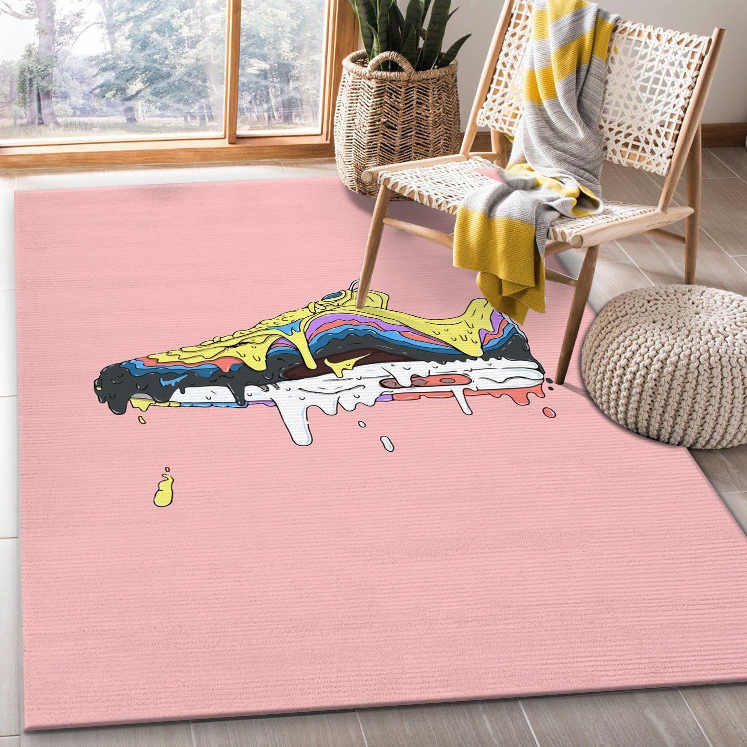 Sean Wotherspoon Air Max Fashion Brand Area Rug Living Room Rug Family Gift US Decor - Indoor Outdoor Rugs