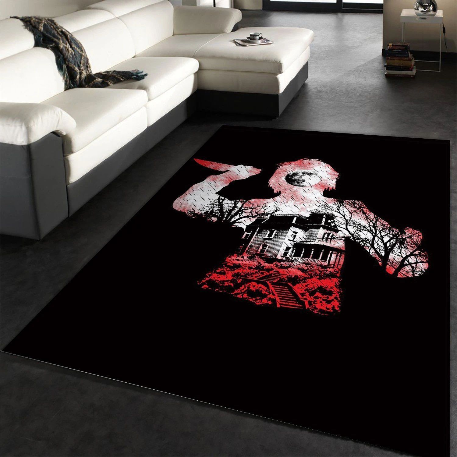 Inspired By The Classic Film Psycho I Hope You Like Area Rug, Gift for fans, Home US Decor - Indoor Outdoor Rugs