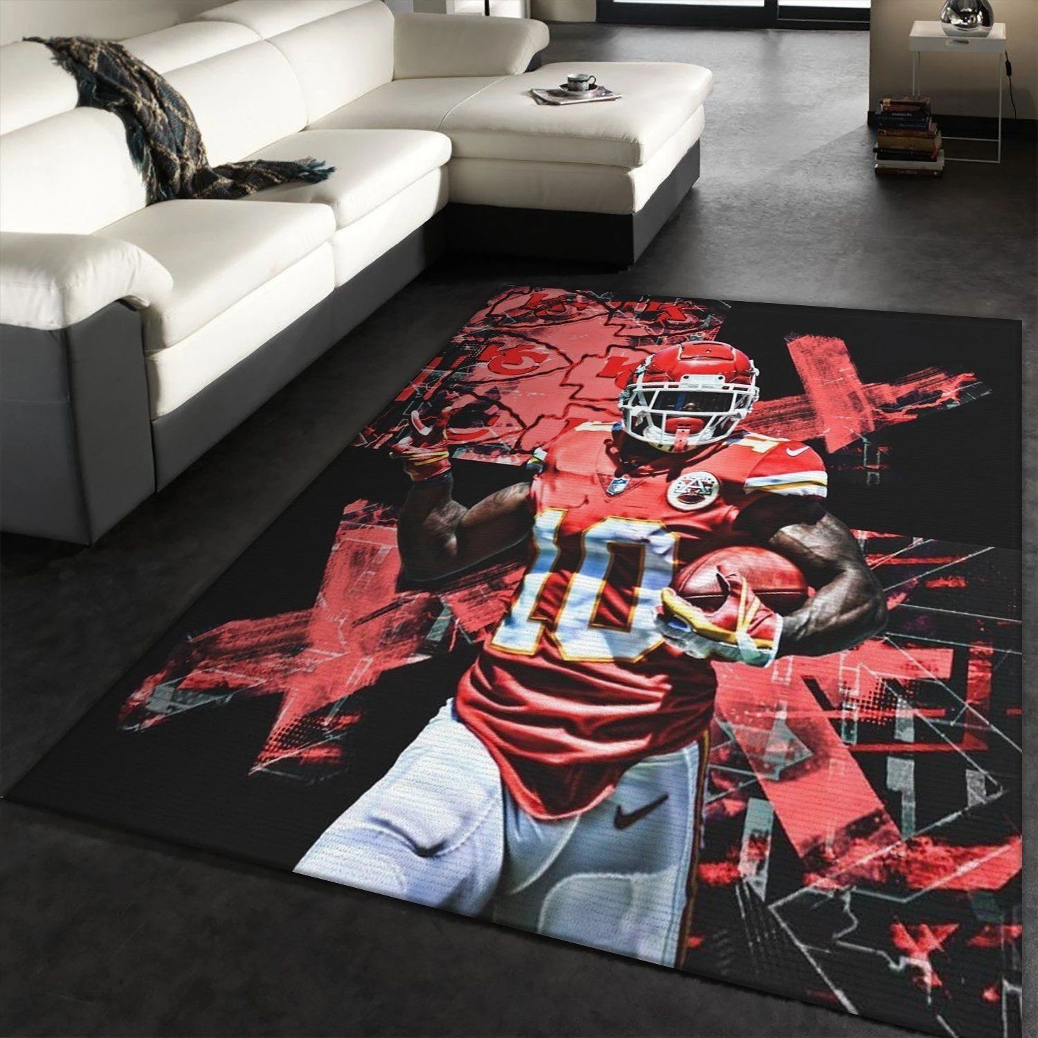 Kansas City Chiefs Super Bowl 2020 NFL Football Area Rug Floor Decor The US Decor - Indoor Outdoor Rugs