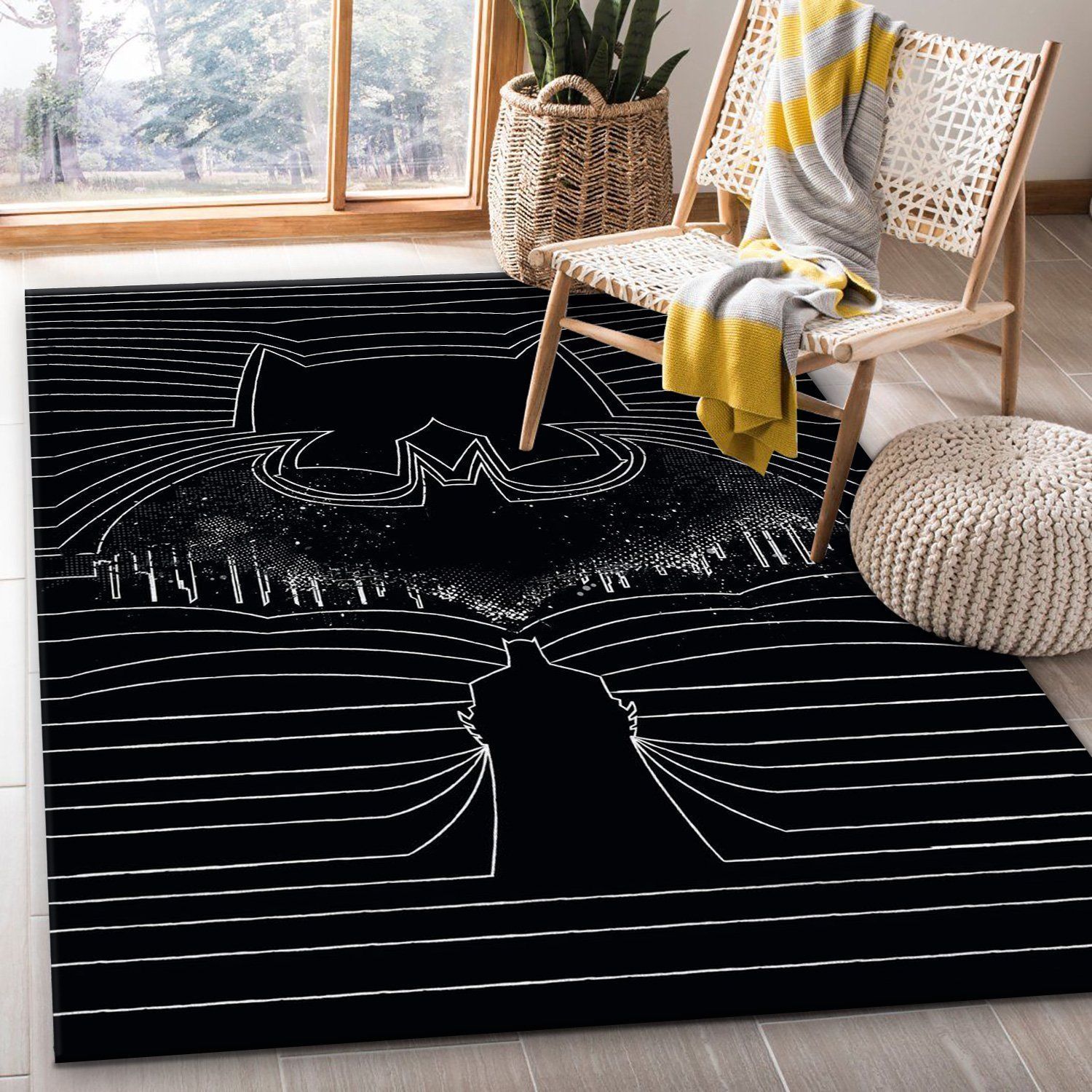 Unknown Vengeance Area Rug Carpet, Living room and bedroom Rug, Family Gift US Decor - Indoor Outdoor Rugs