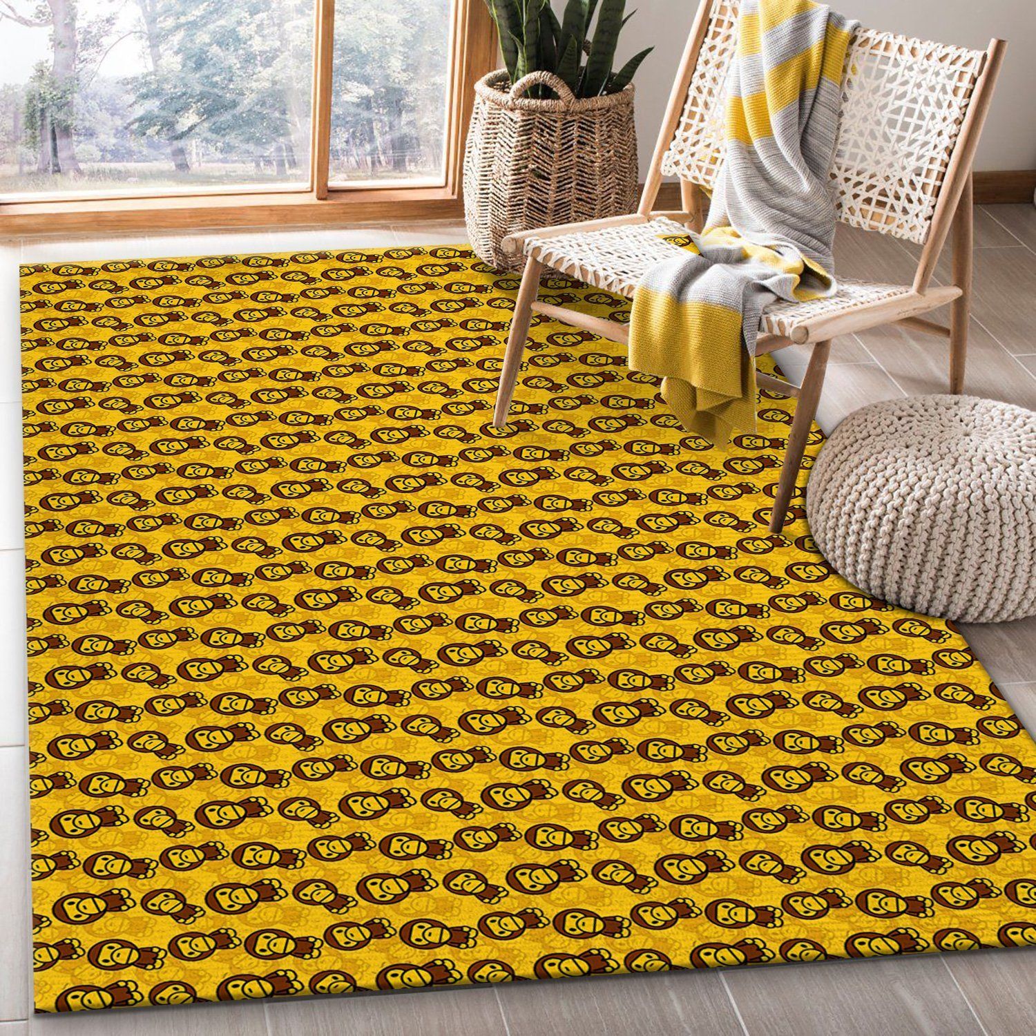 Bape Ver1 Area Rug Living Room Rug Christmas Gift US Decor - Indoor Outdoor Rugs