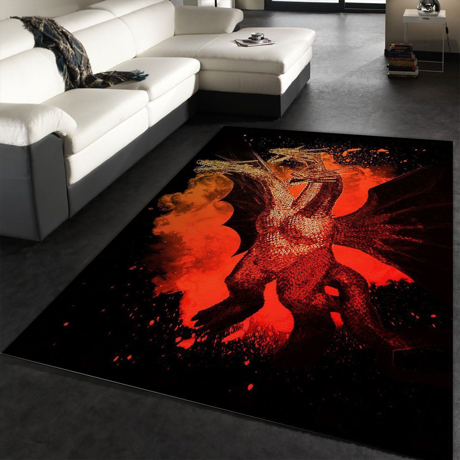 Soul Of The King Anime Hero Area Rug, Bedroom, Christmas Gift US Decor - Indoor Outdoor Rugs