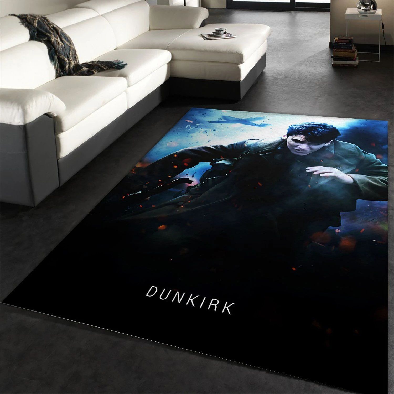 Dunkirk Area Rug Art Painting Movie Rugs Home Decor Floor Decor - Indoor Outdoor Rugs